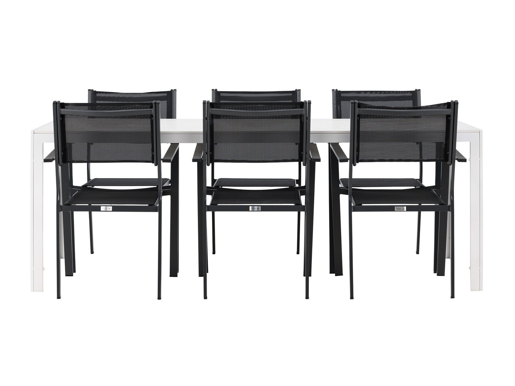 Galds un krēslu komplekts Dallas 4806 (Balts)