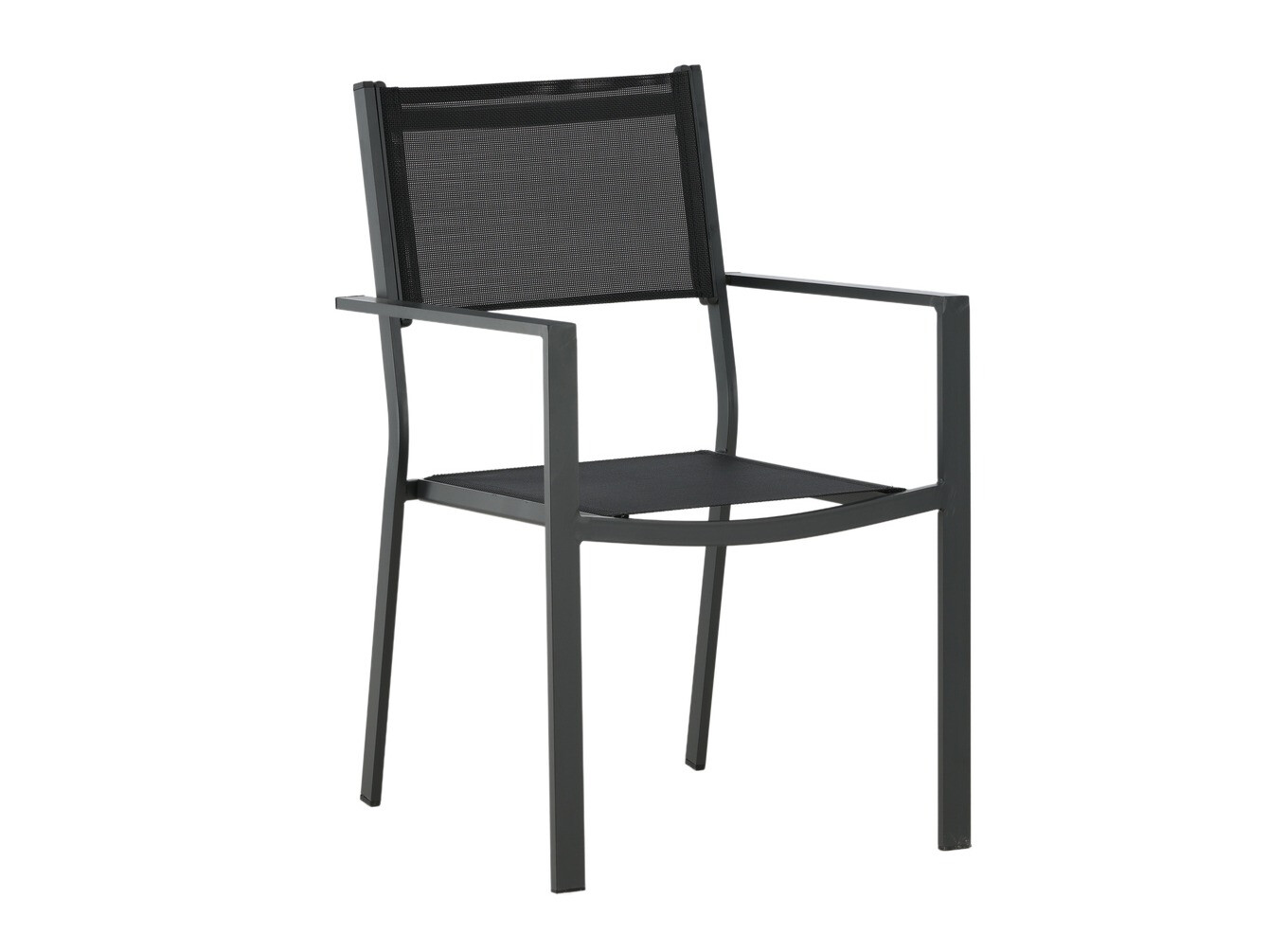 Galds un krēslu komplekts Dallas 4806 (Melns)