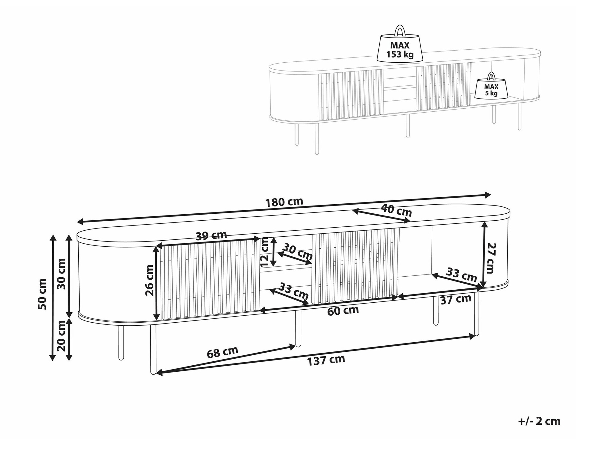 TV galds Berwyn 2561