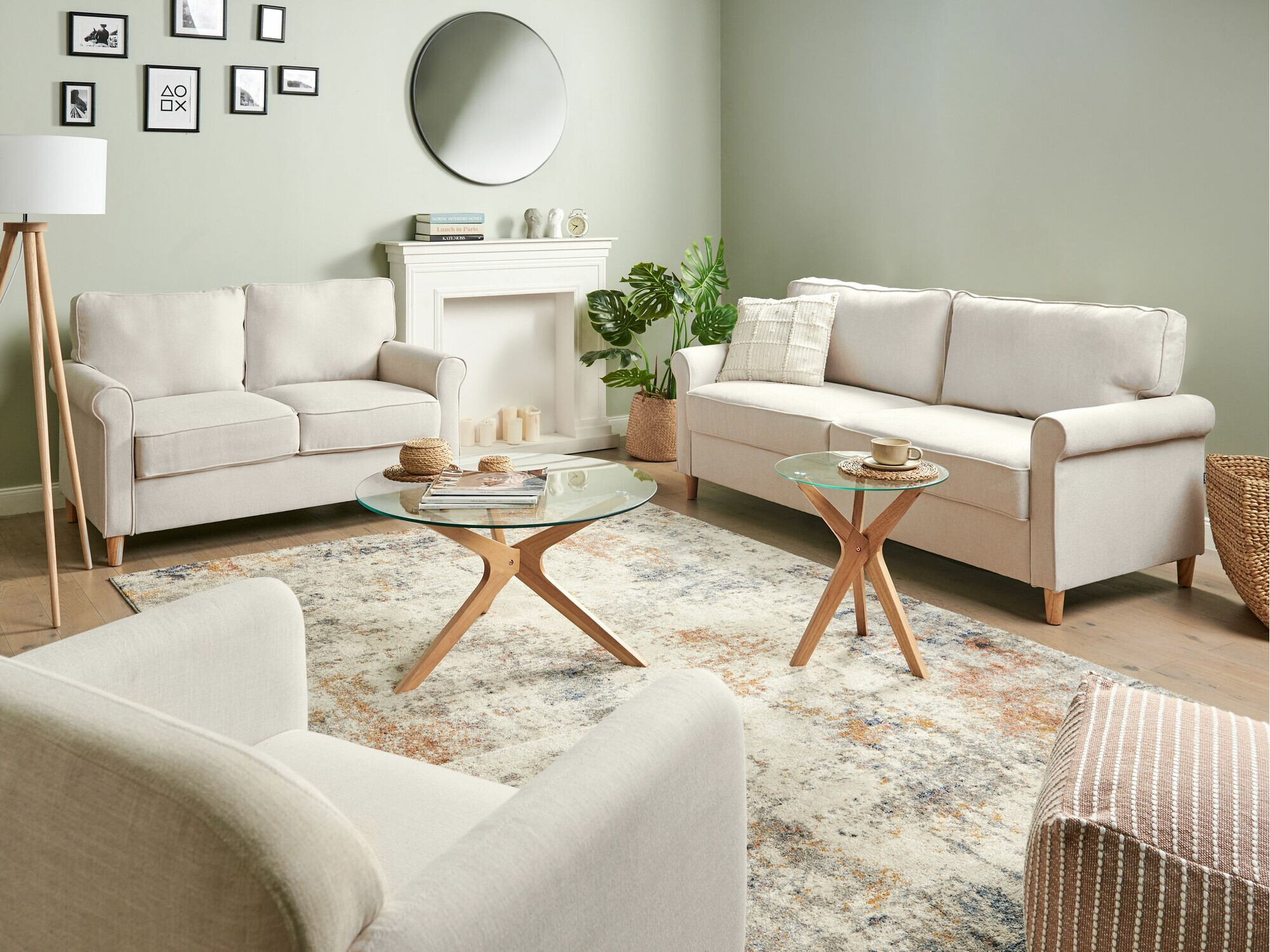 Dīvāns Berwyn 673 (Krēms)