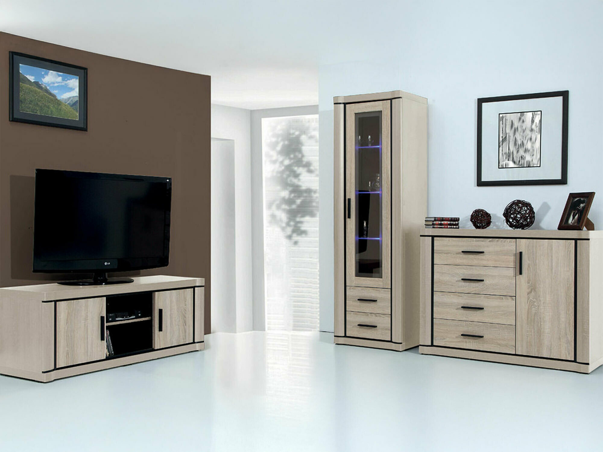 Набор для гостиной Lorelie 122 (Сонома Дуб)