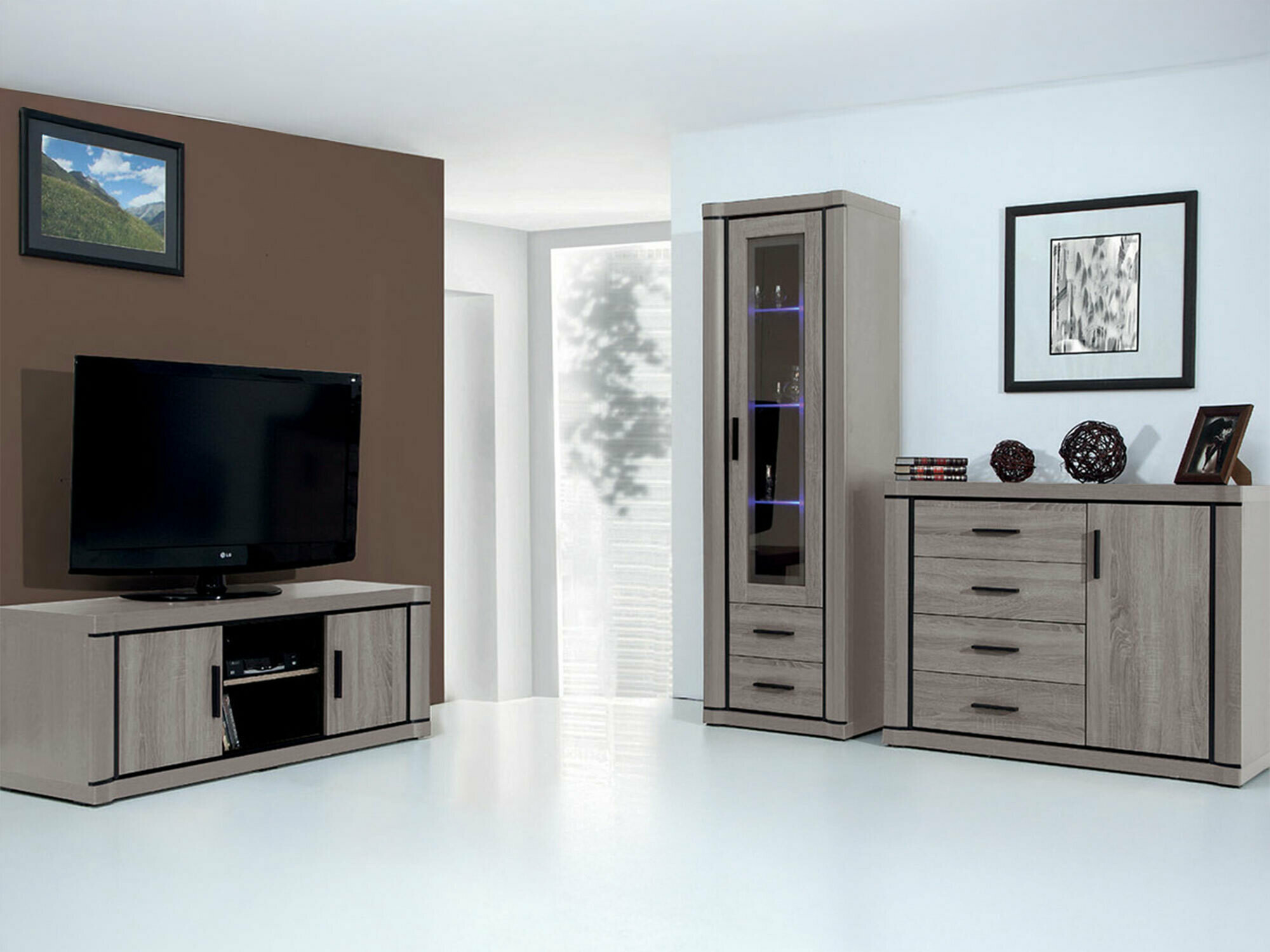 Набор для гостиной Lorelie 122 (Трюфель дуб)