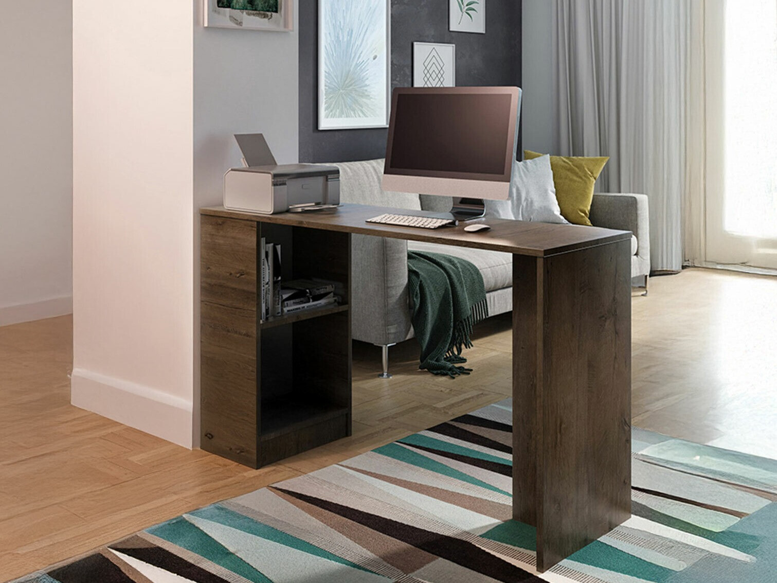 Письменный cтол Dover 113 (Темный пепел)