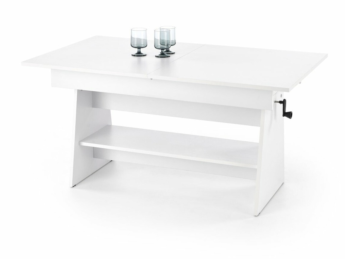 Žurnālu galdiņš transformeris Houston 1927 (Balts)