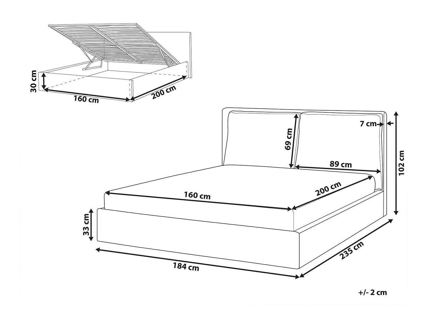 Кровать Berwyn 534 (Темно-зеленый)