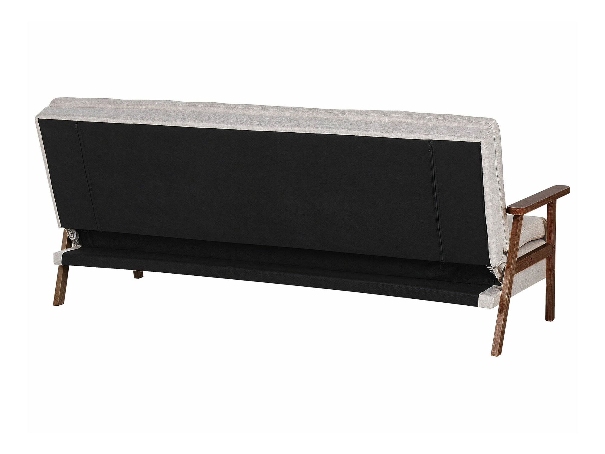 Диван-кровать Berwyn 2566 (Бежевый + Темное дерево)