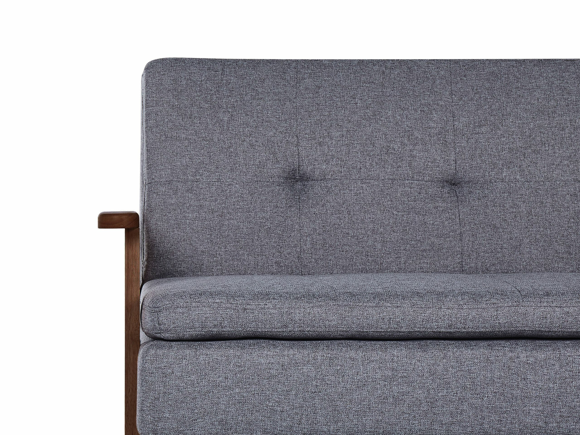 Диван-кровать Berwyn 2566 (Серый + Темное дерево)