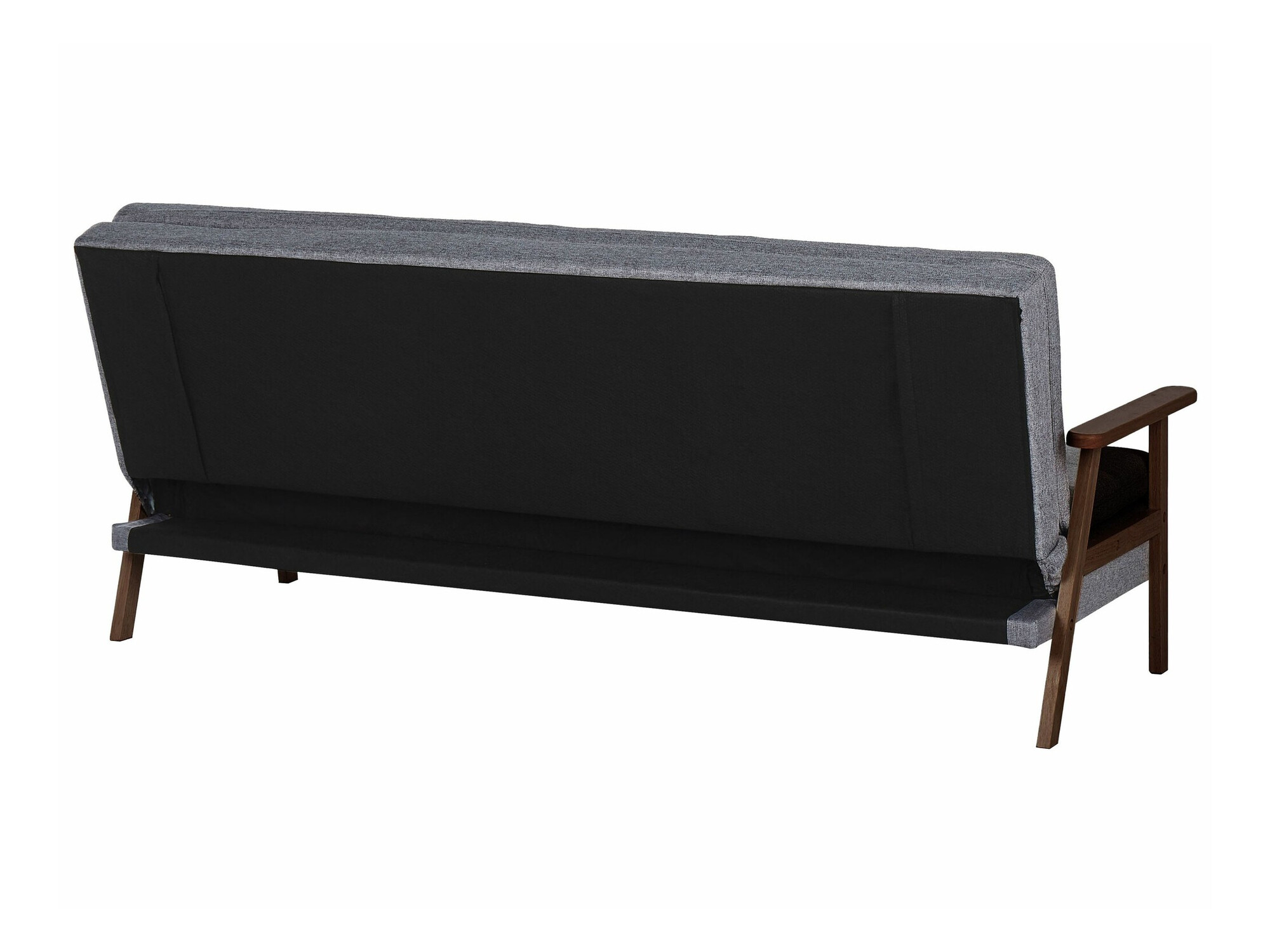 Диван-кровать Berwyn 2566 (Серый + Темное дерево)