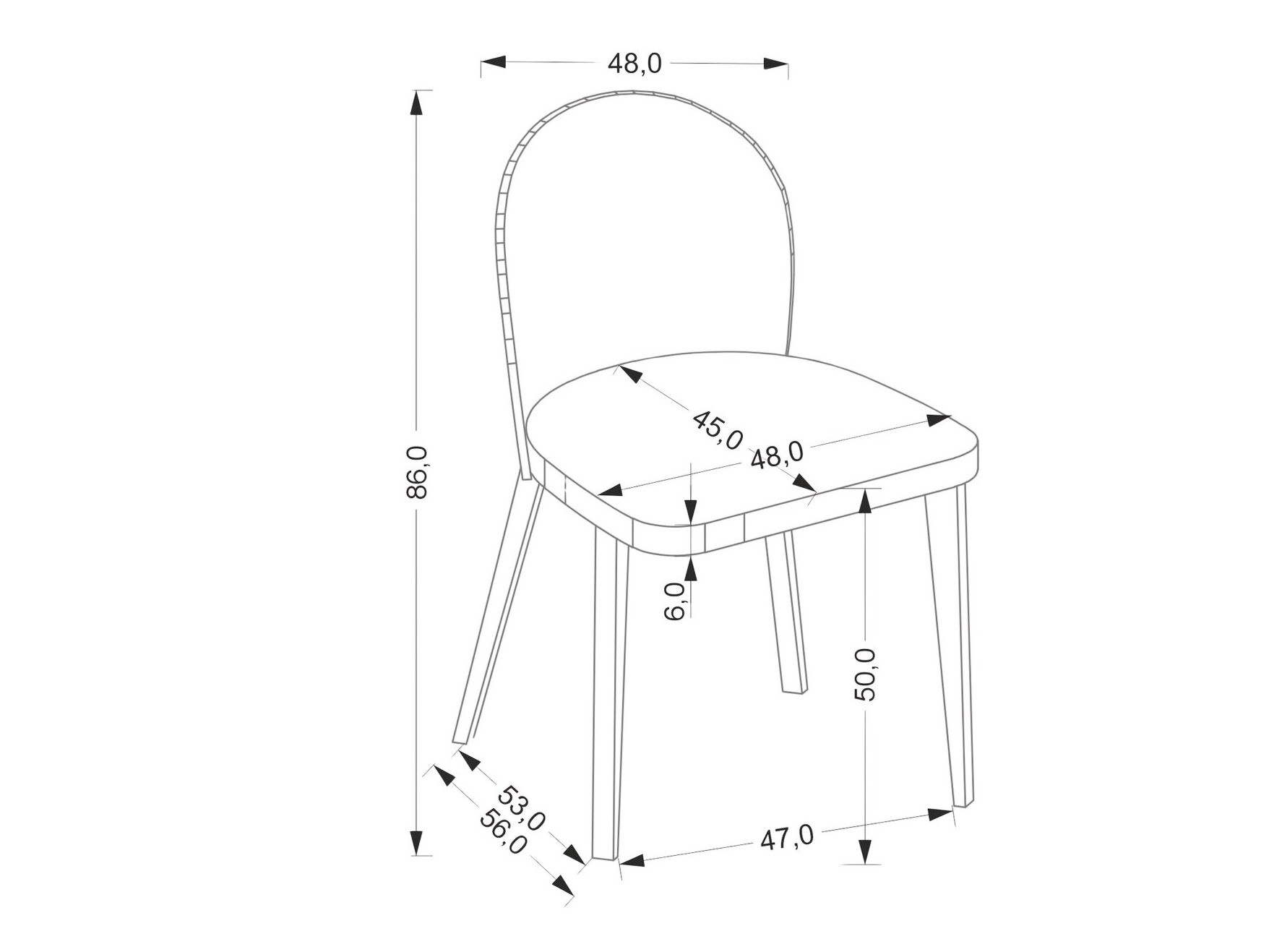 Krēsls Houston 1931 (Pelēks + Ozols)