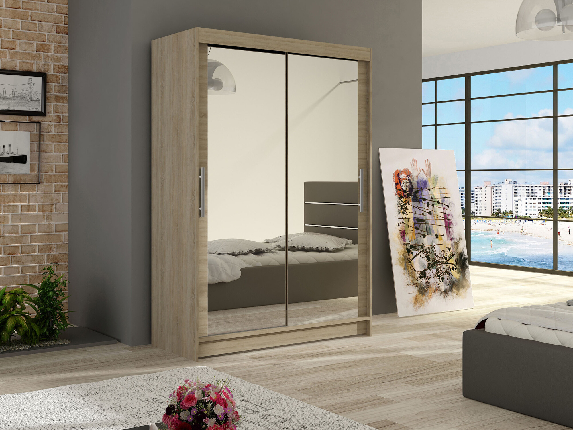 Шкаф Closico 129 (Сонома Дуб)