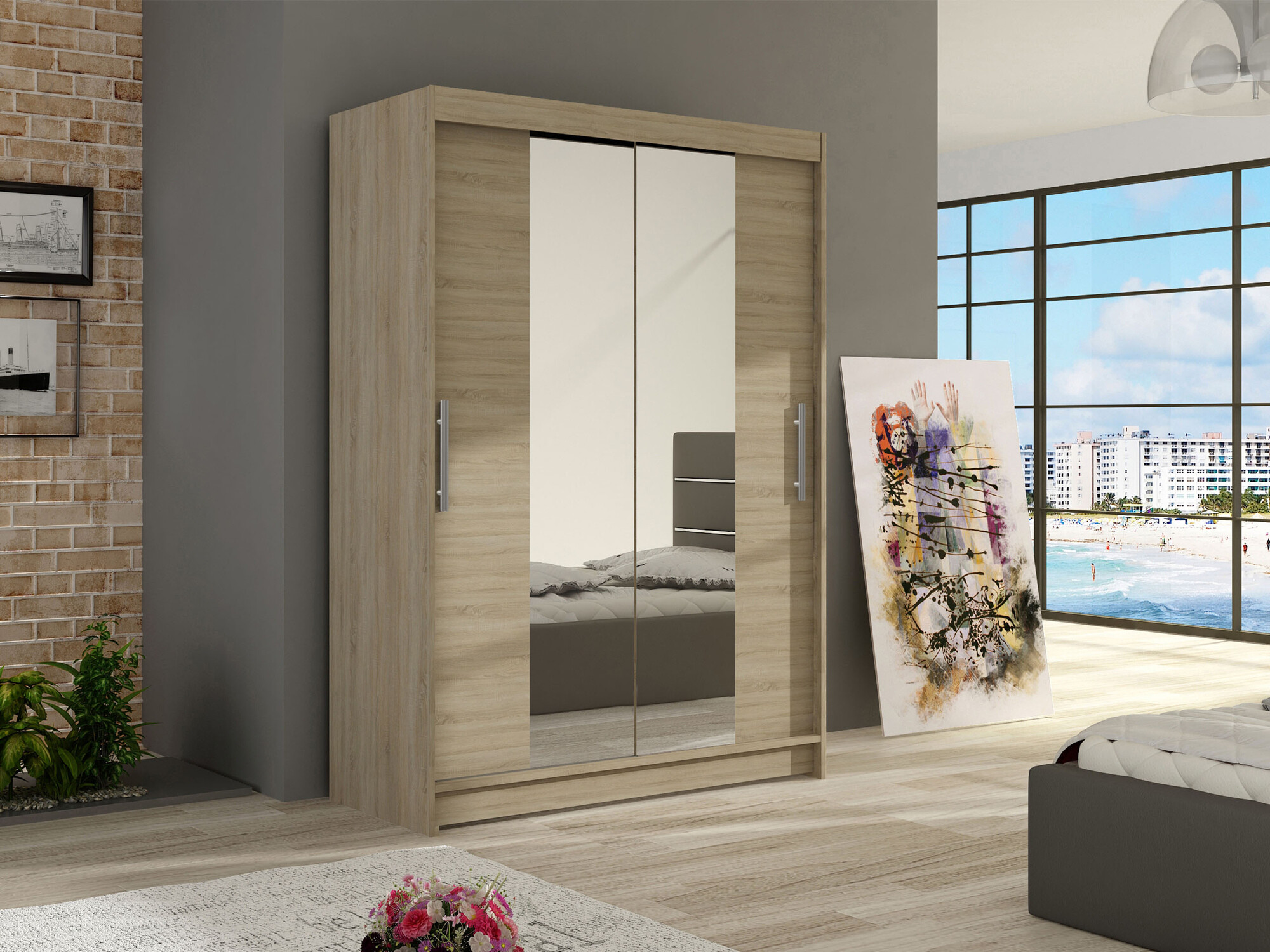 Шкаф Closico 133 (Сонома Дуб)