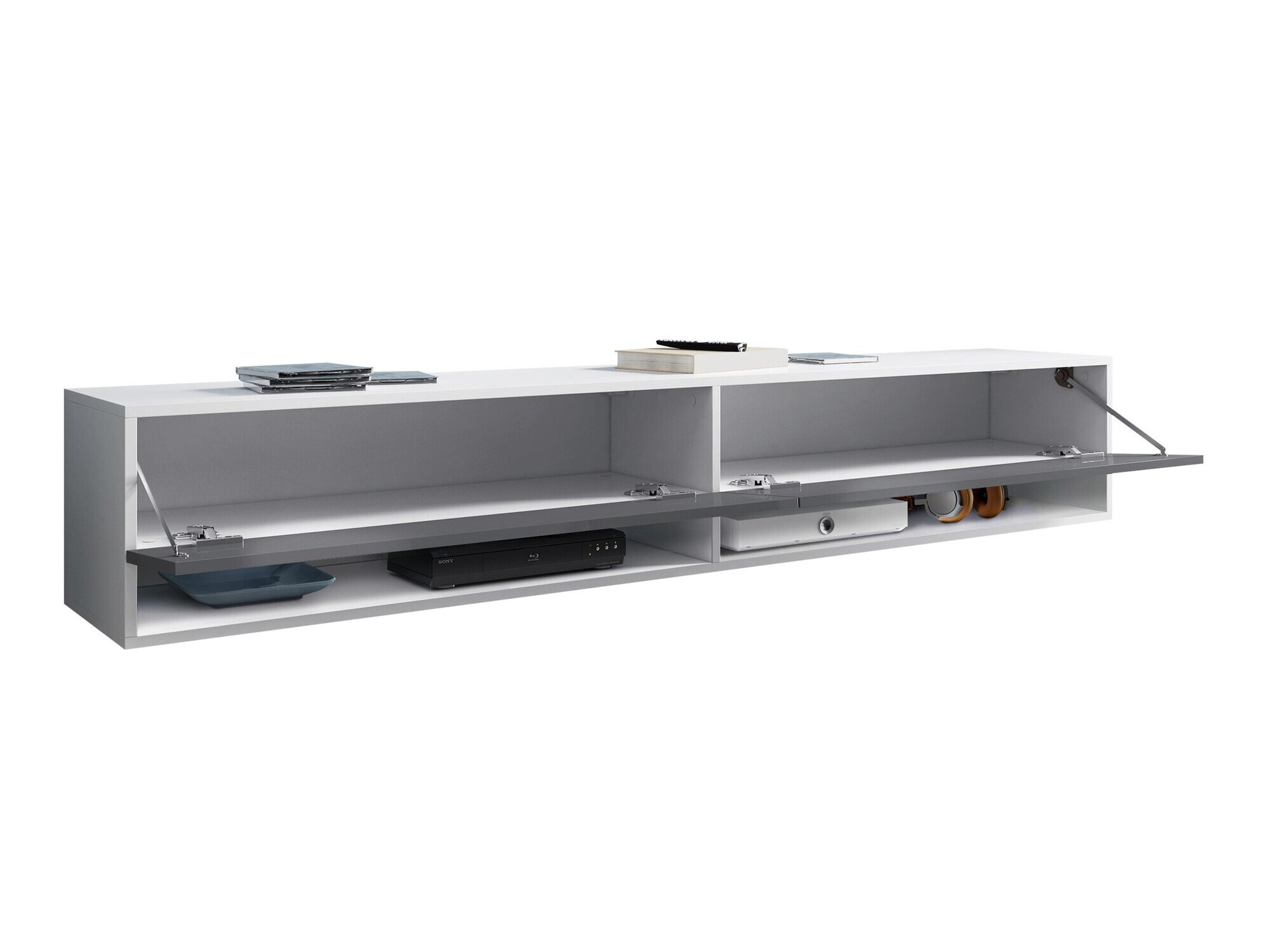 ТВ тумба Sarasota 119 (Графит + Дуб вотан)