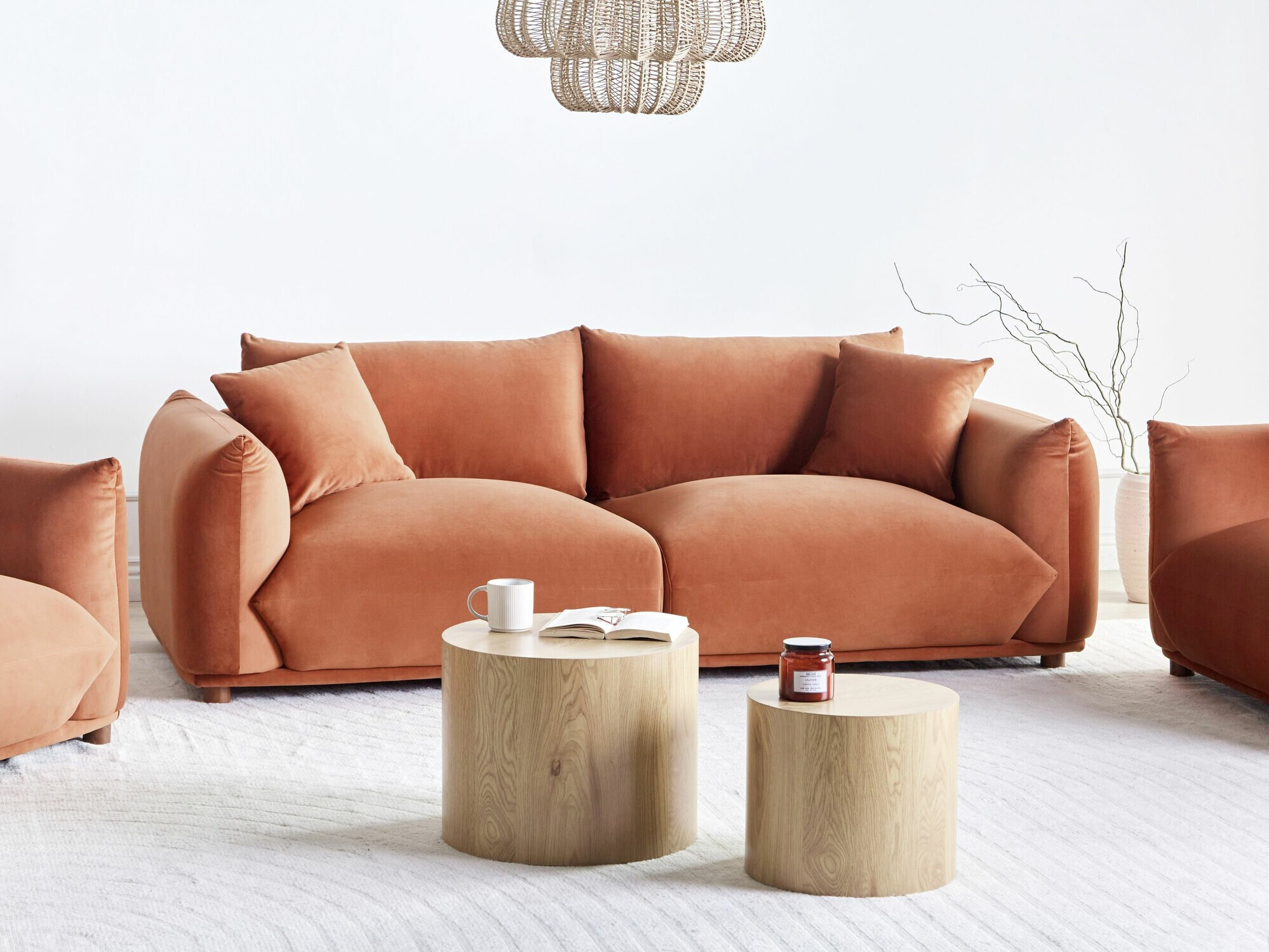 Диван Berwyn 1360 (Оранжевый)