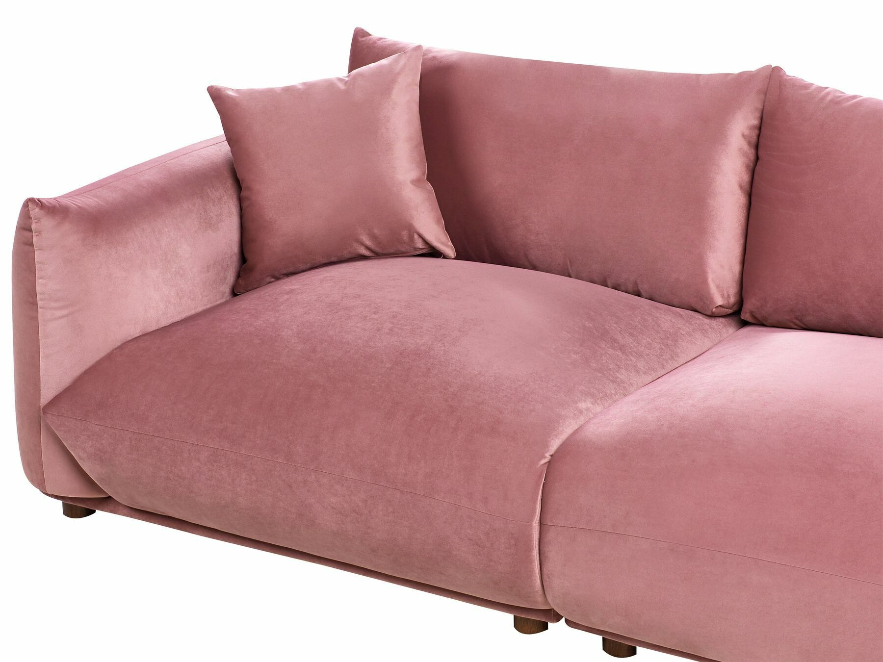 Dīvāns Berwyn 1360 (Tumši rozā)
