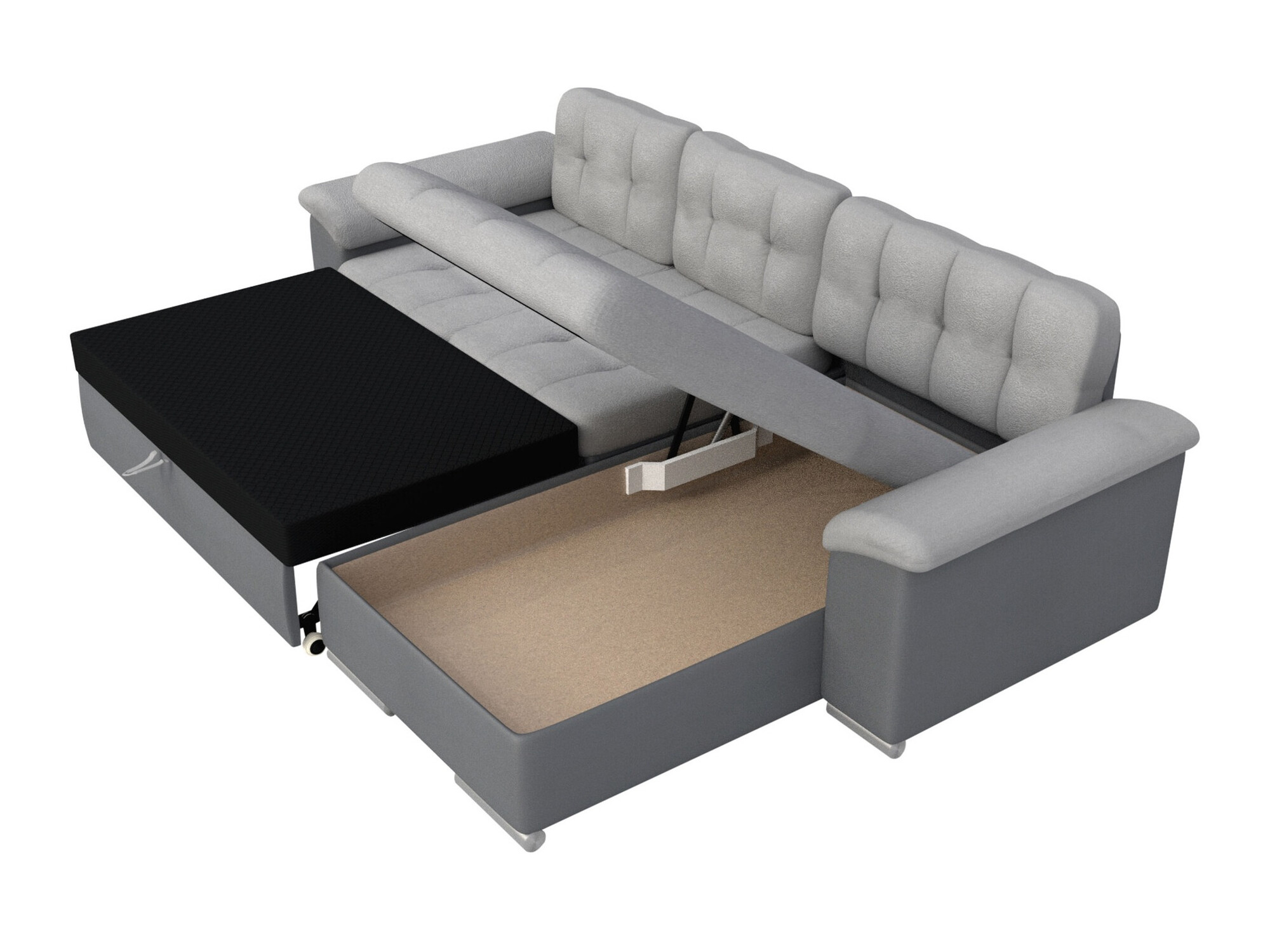 Угловой диван Comfivo 107 (Coral 75)