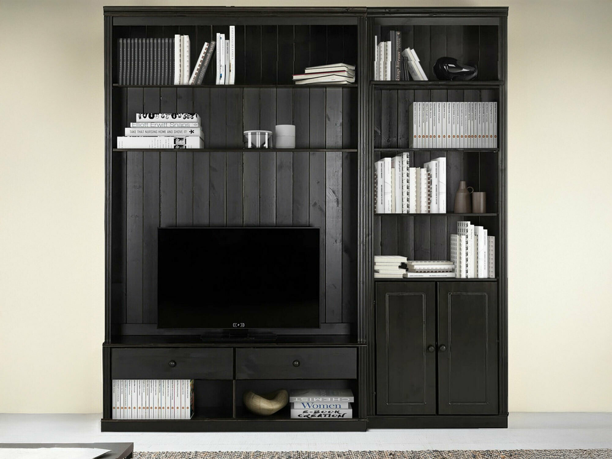 Viesistabas komplekts Saltoro 105 (Tumši brūns)