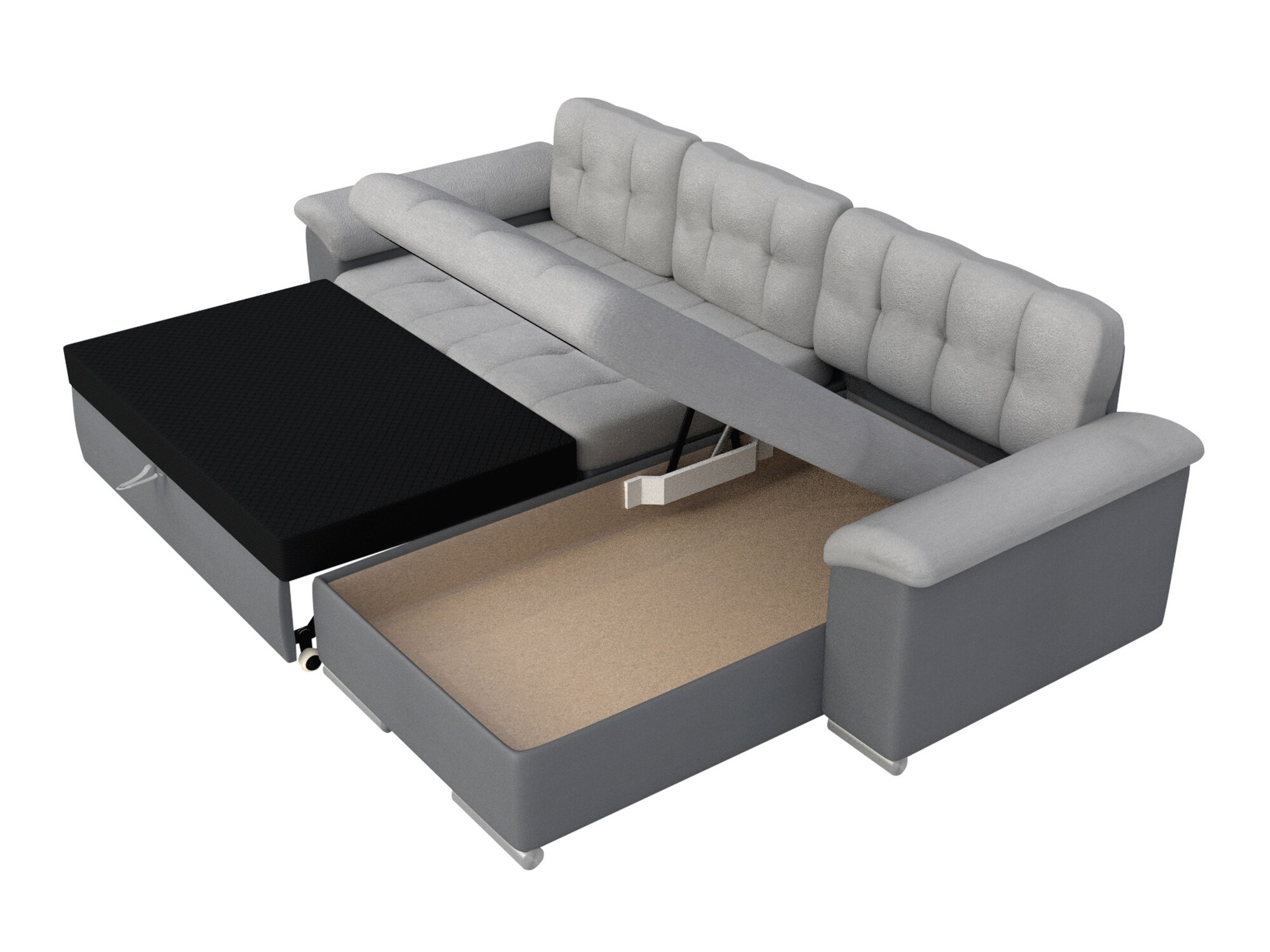 Stūra dīvāns Comfivo 107 (Coral 65)