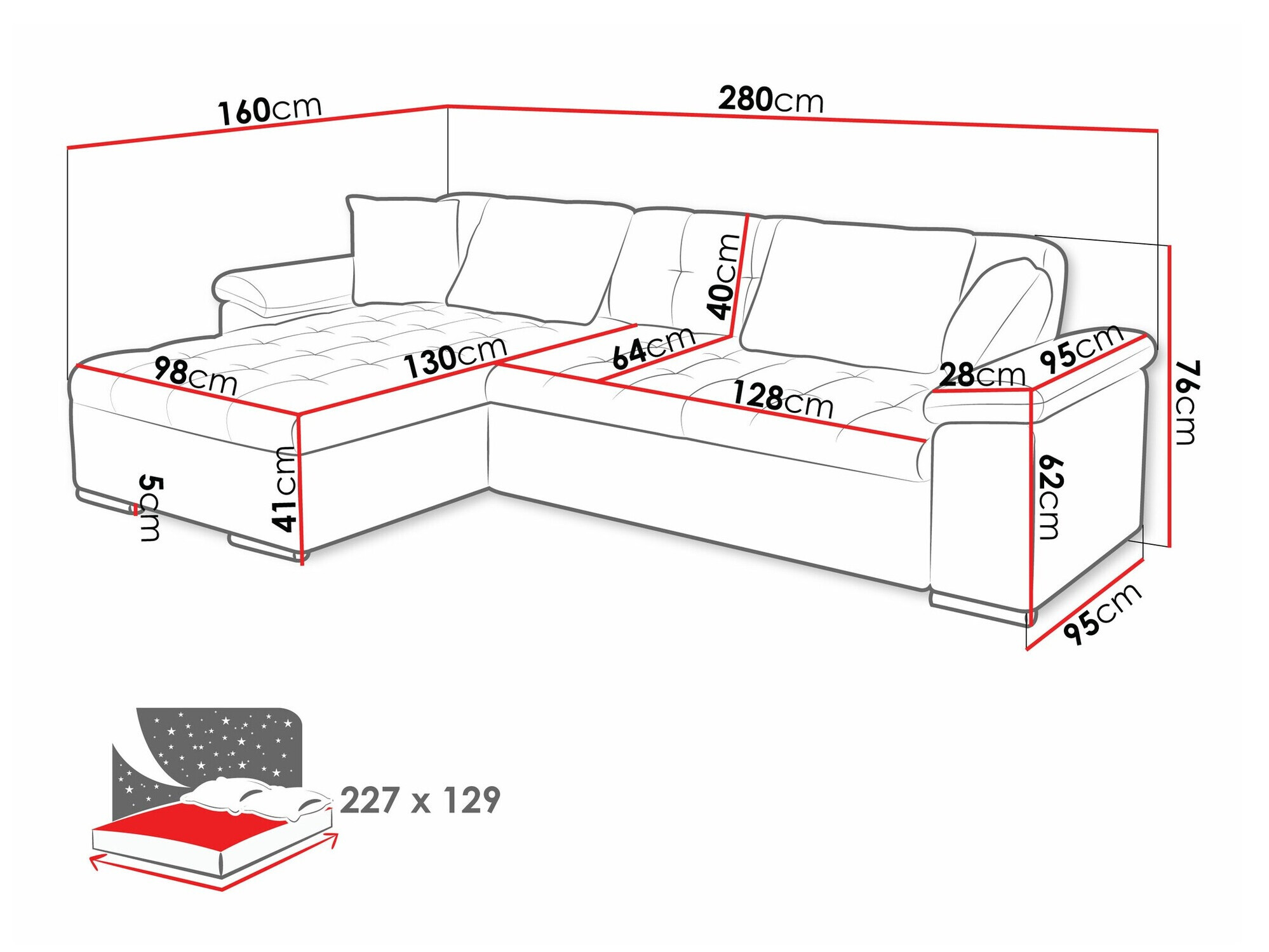Stūra dīvāns Comfivo 107 (Uttario Velvet 2951)
