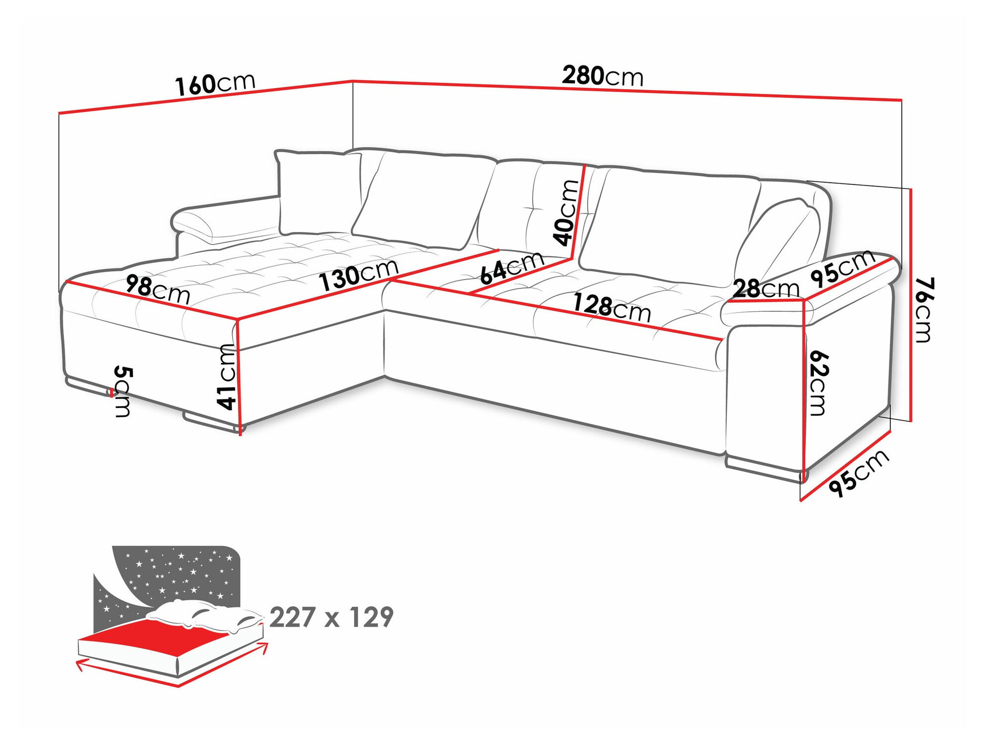 Stūra dīvāns Comfivo 107 (Uttario Velvet 2951)