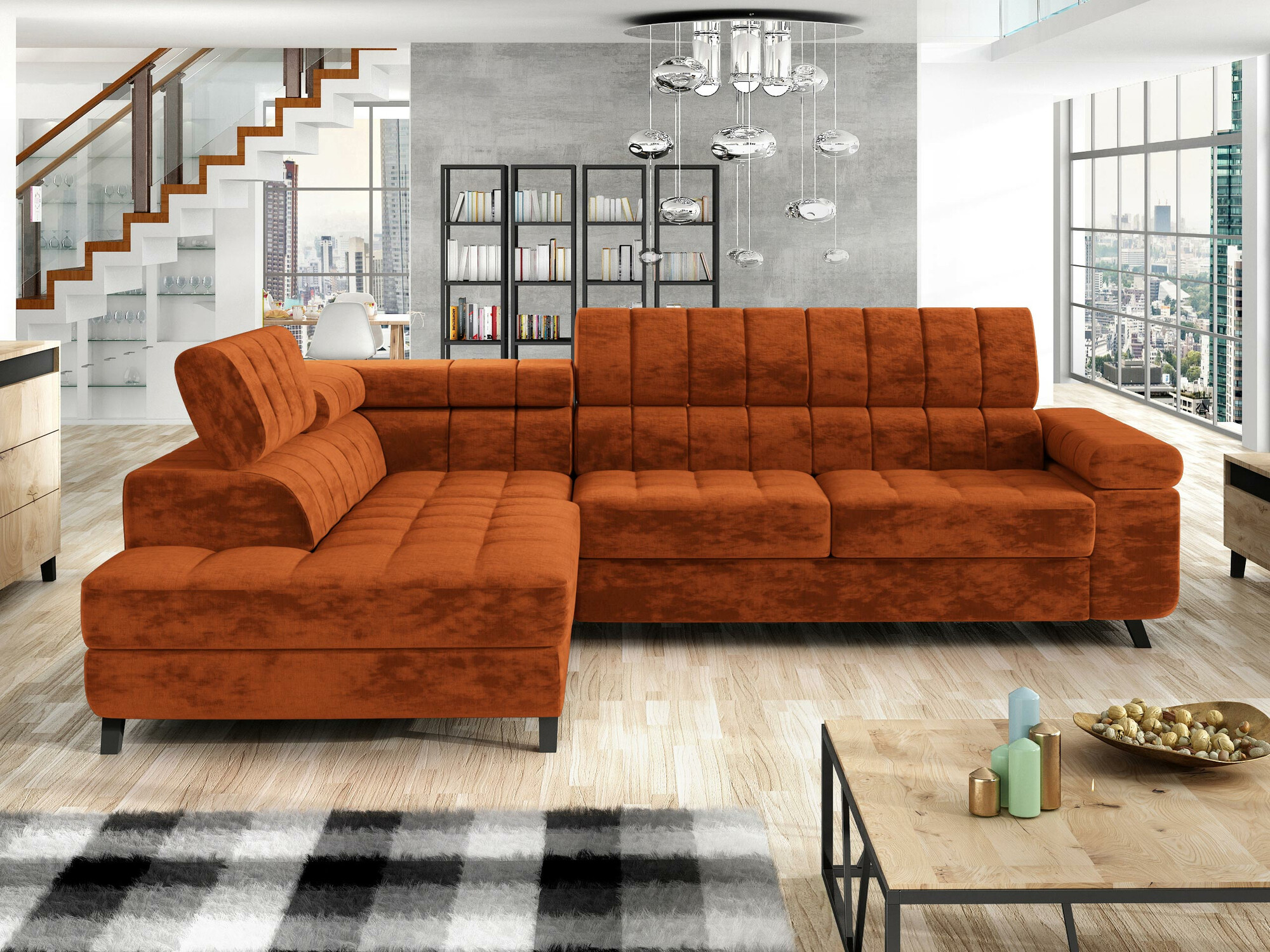 Stūra dīvāns Comfivo 207 (Clara 215.02)