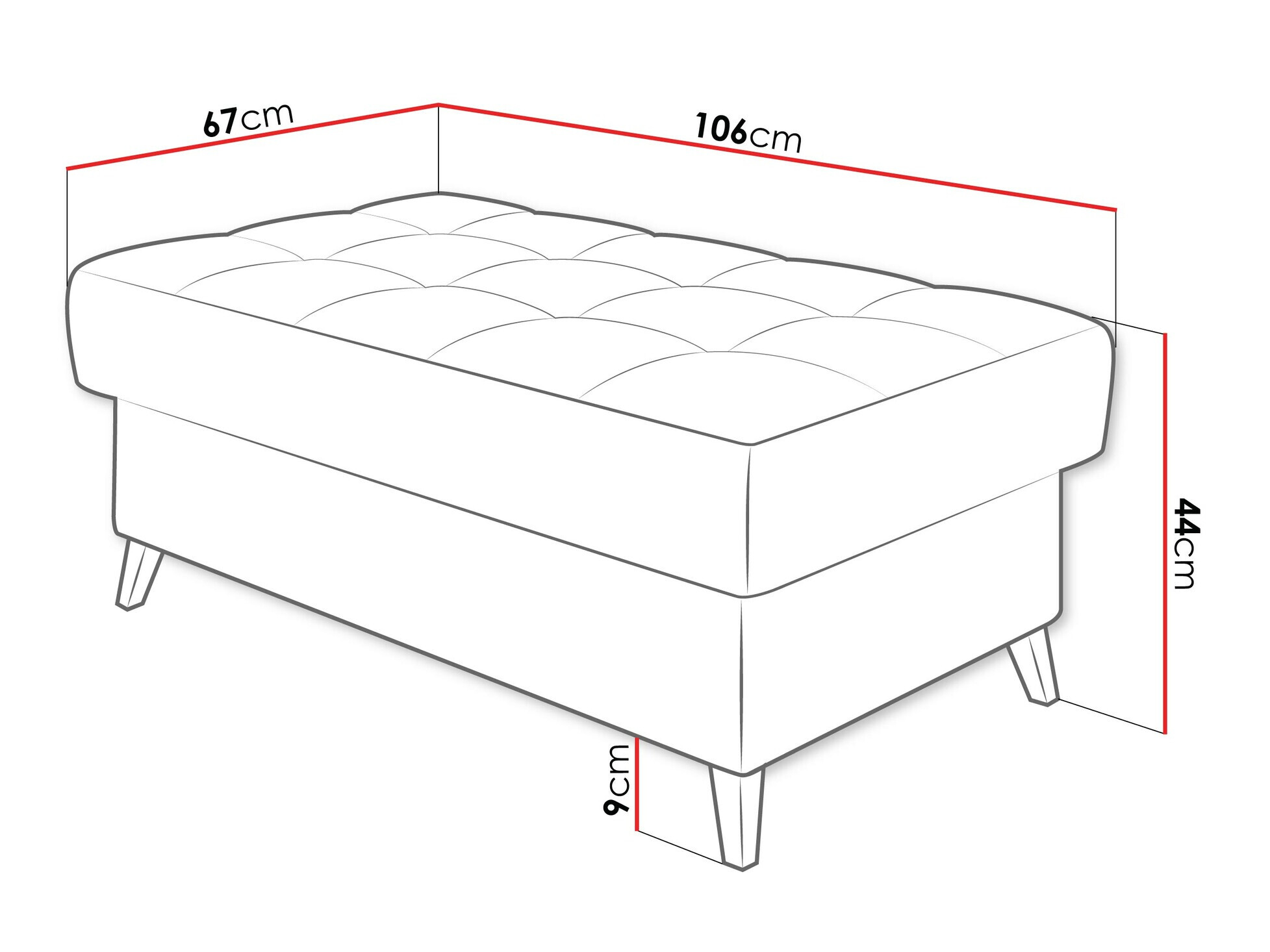 Mīkstais sols Comfivo Agnus (Coral 65)
