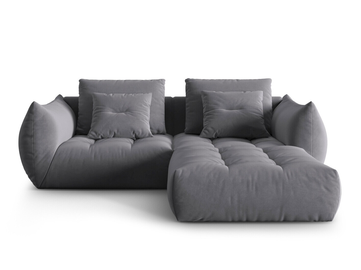 Stūra dīvāns Benorli 102 (Casino Graphite)