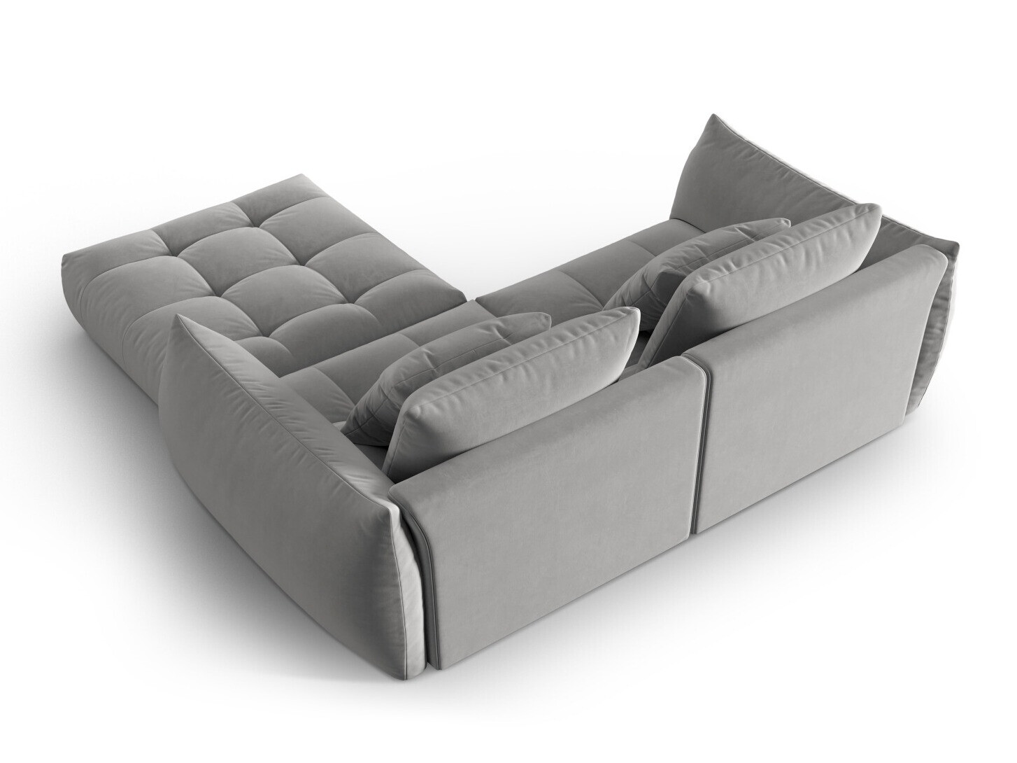 Stūra dīvāns Benorli 102 (Casino Stone)