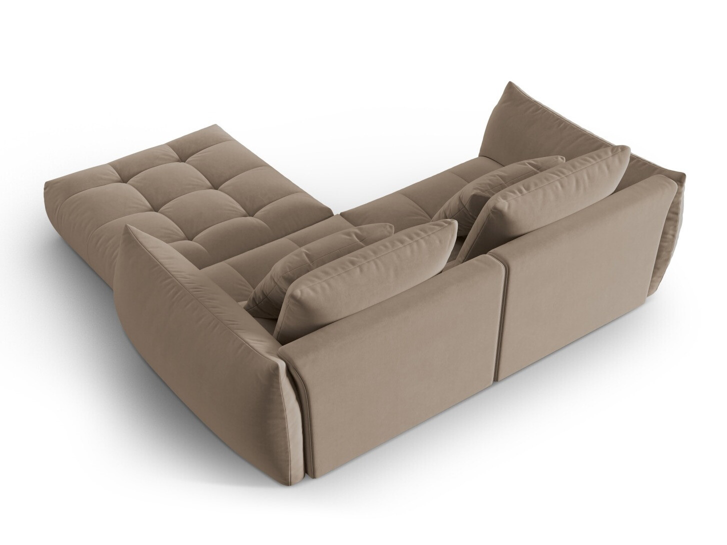 Stūra dīvāns Benorli 102 (Casino Taupe)