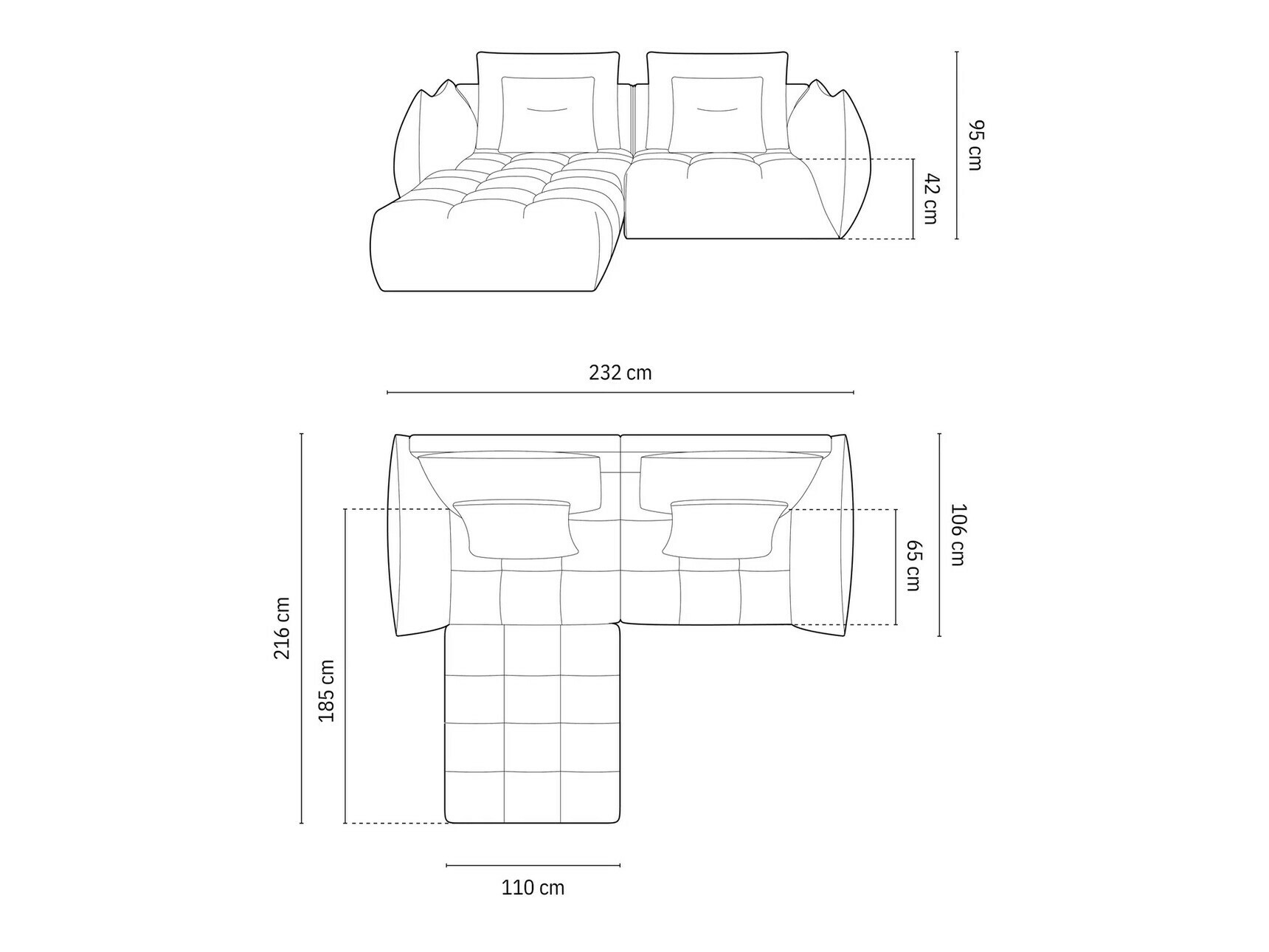 Угловой диван Benorli 102 (City 83)