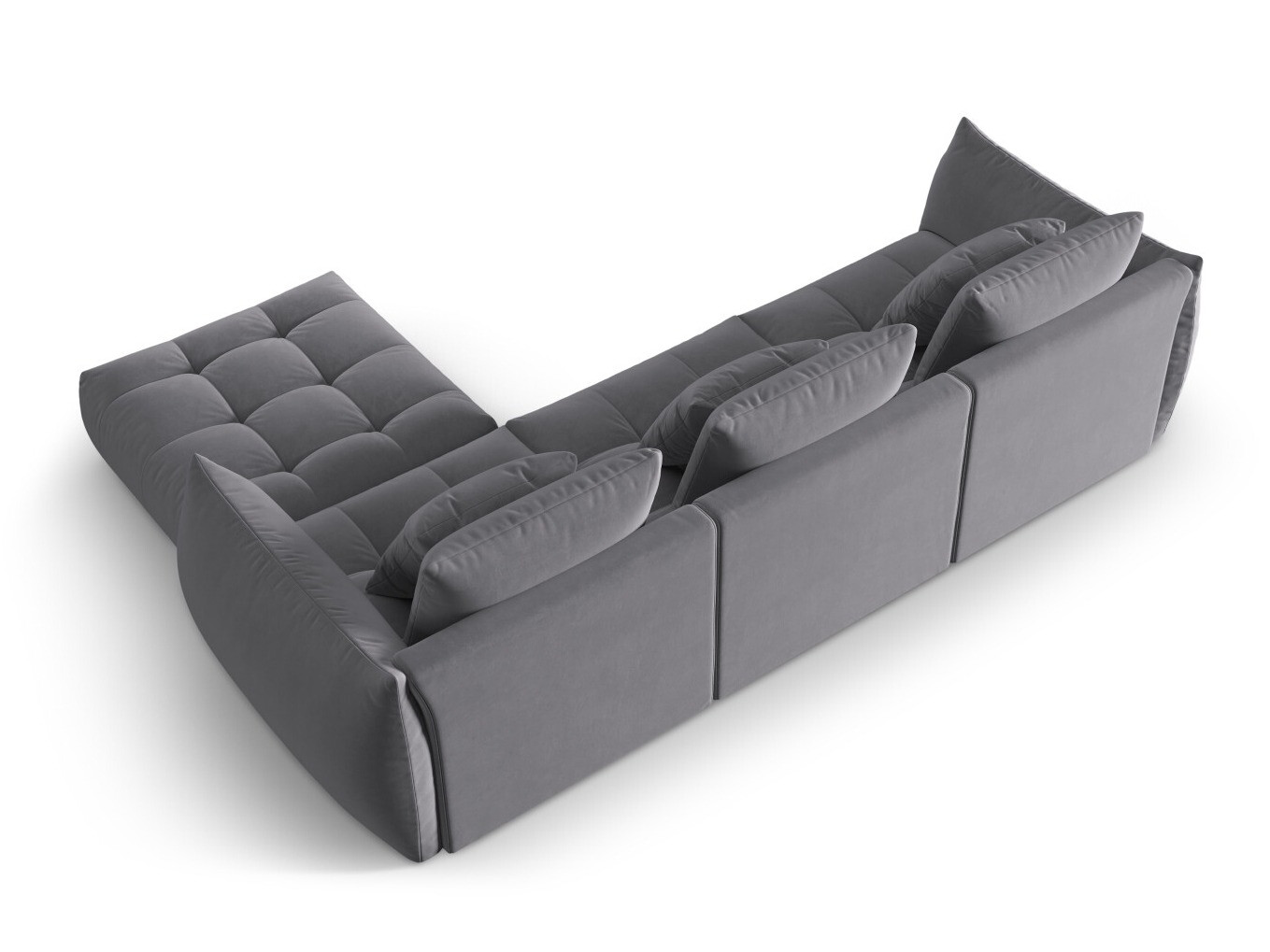 Stūra dīvāns Benorli 103 (Casino Graphite)