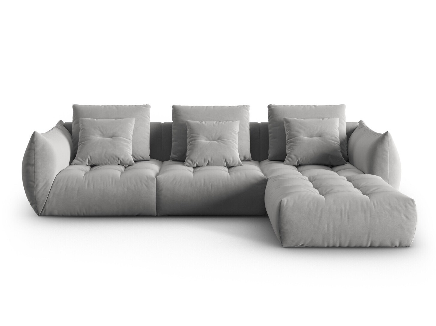 Stūra dīvāns Benorli 103 (Casino Stone)