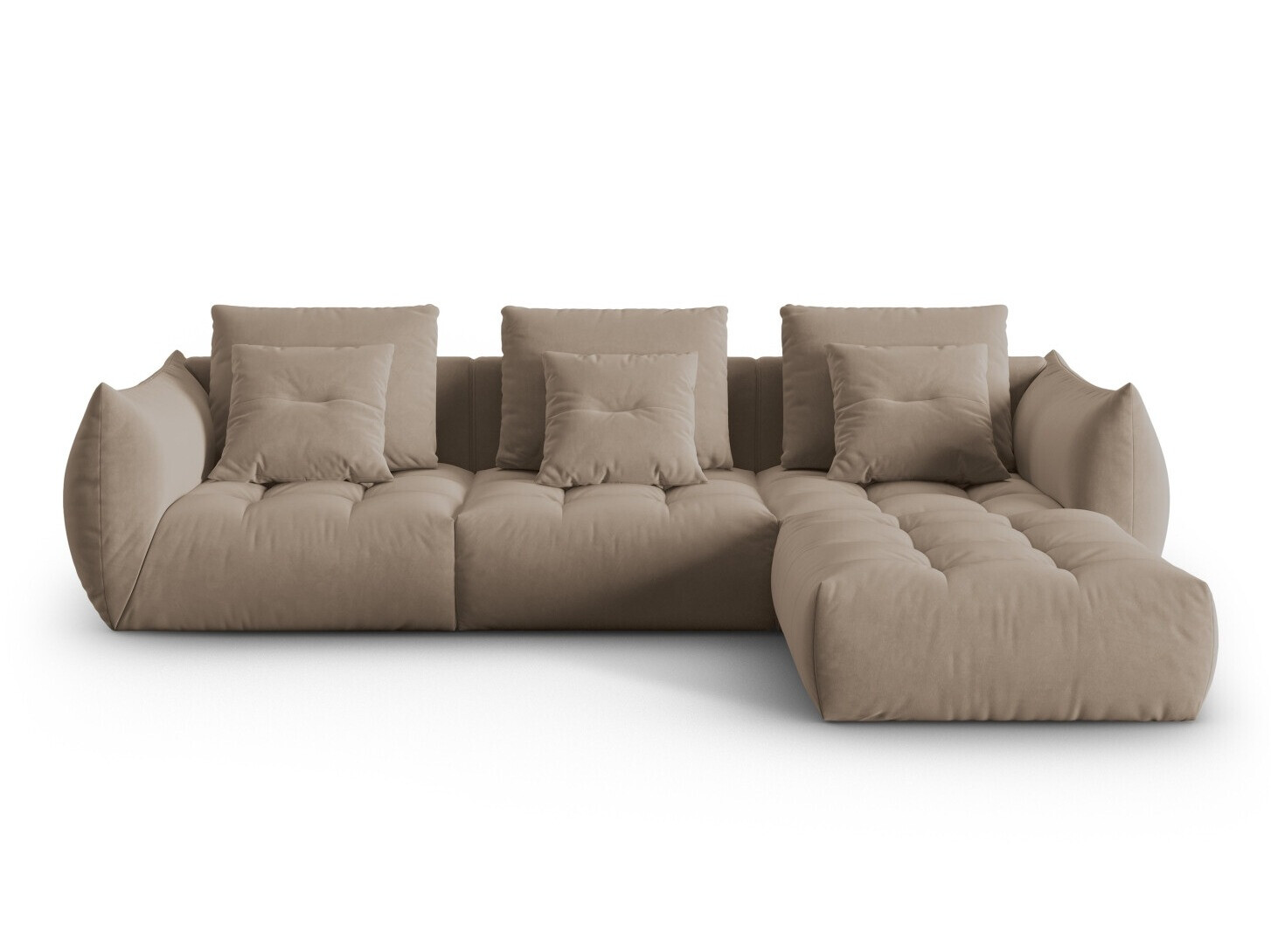 Stūra dīvāns Benorli 103 (Casino Taupe)