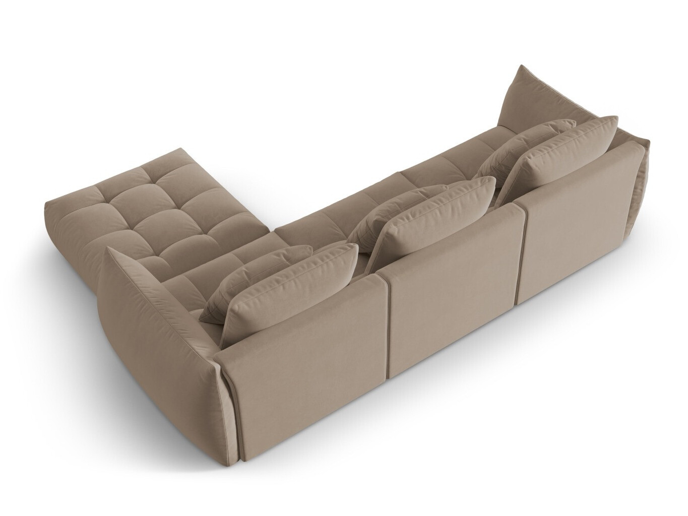 Stūra dīvāns Benorli 103 (Casino Taupe)