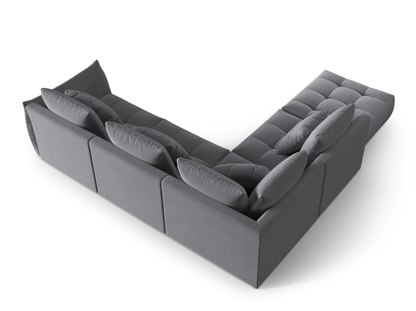 Stūra dīvāns Benorli 104 (Casino Graphite)