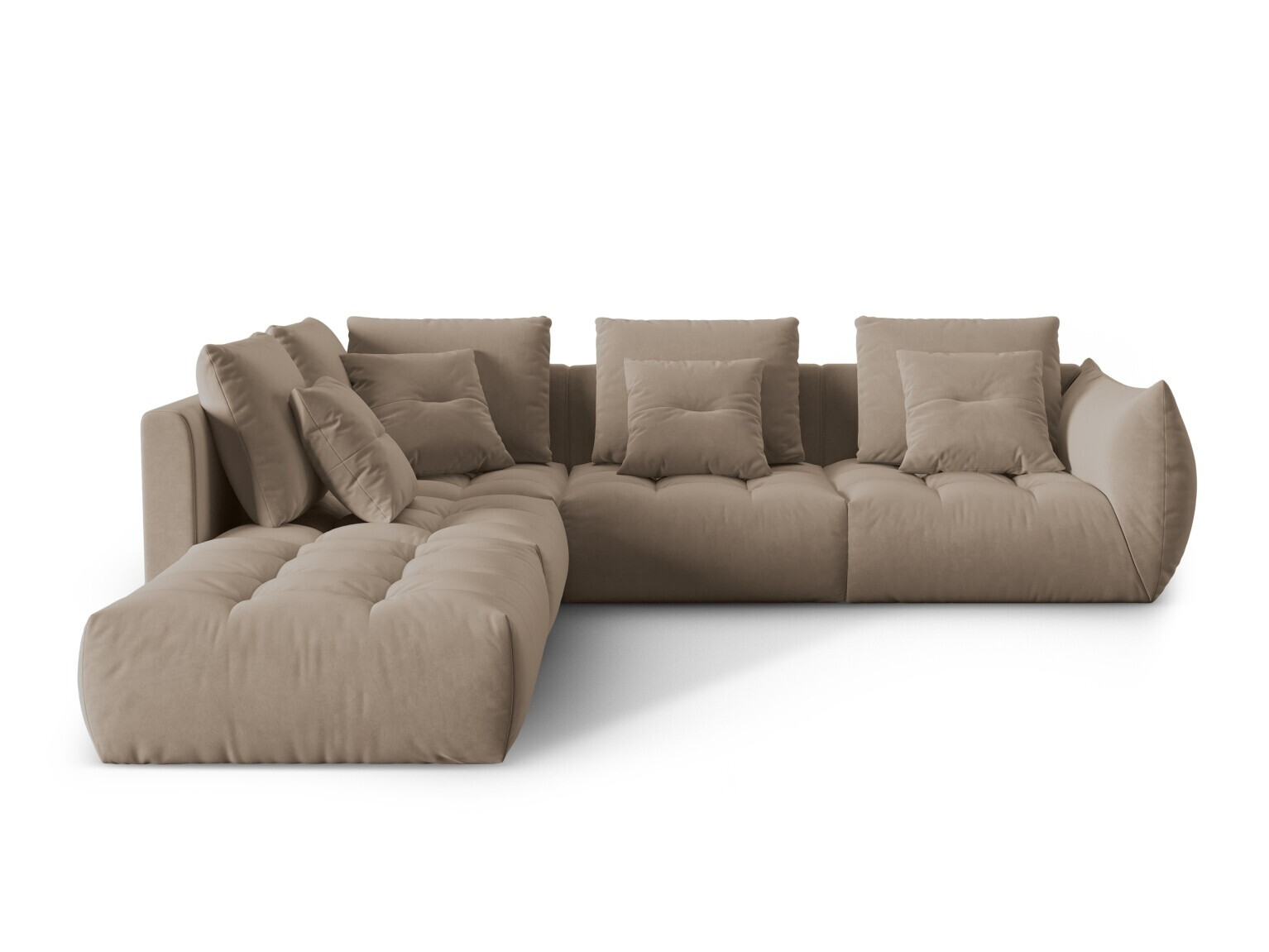 Stūra dīvāns Benorli 104 (Casino Taupe)