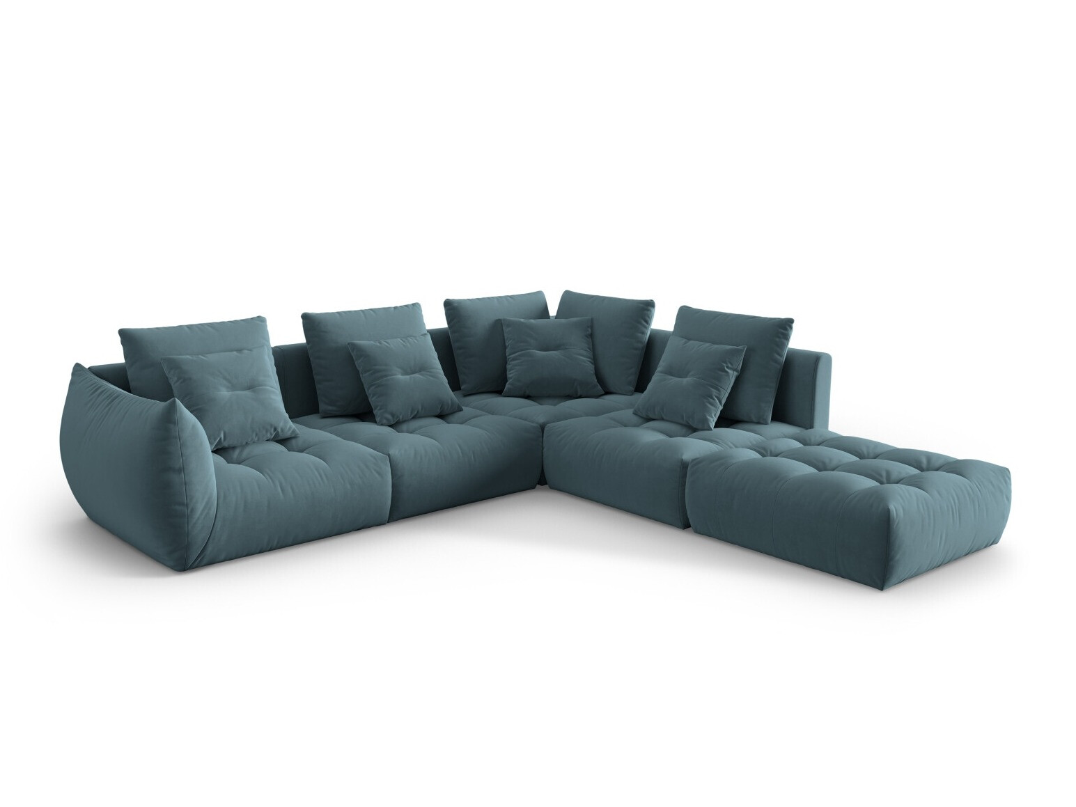 Stūra dīvāns Benorli 104 (Casino Dark Blue)