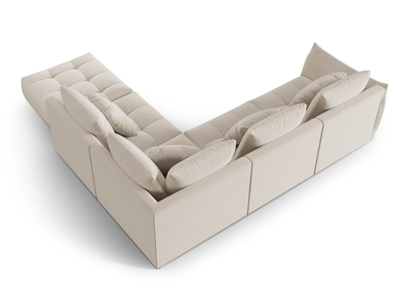 Stūra dīvāns Benorli 104 (Casino Sand)