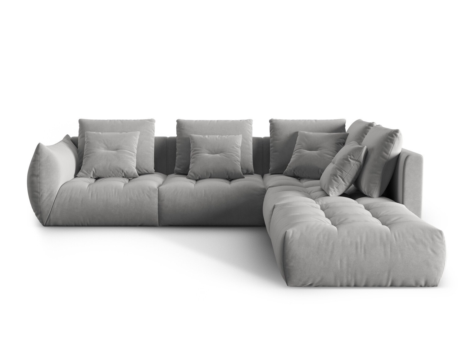 Stūra dīvāns Benorli 104 (Casino Stone)