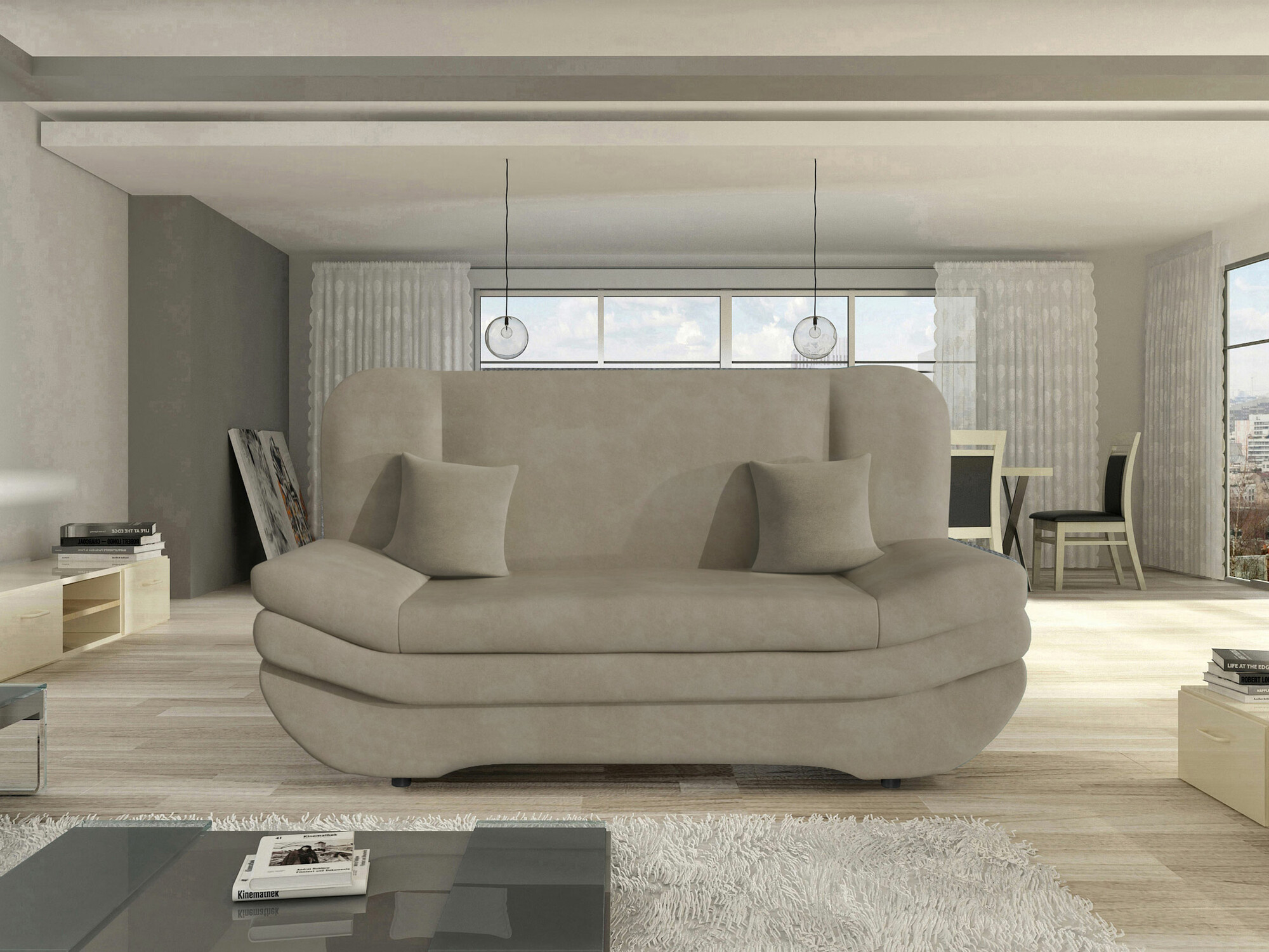 Dīvāns gulta Comfivo 235 (Bizon 2111)