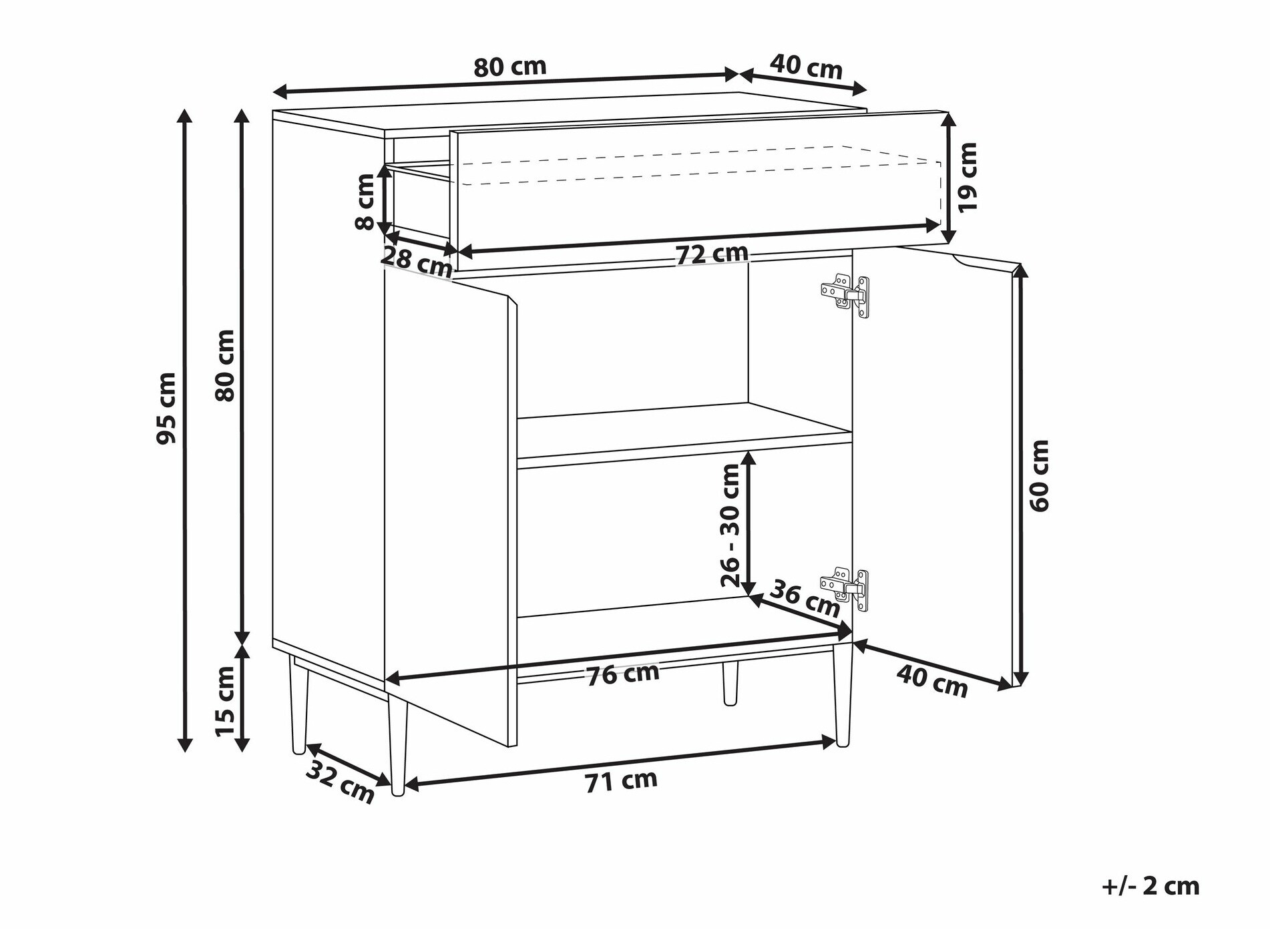Kомод Floalu 103