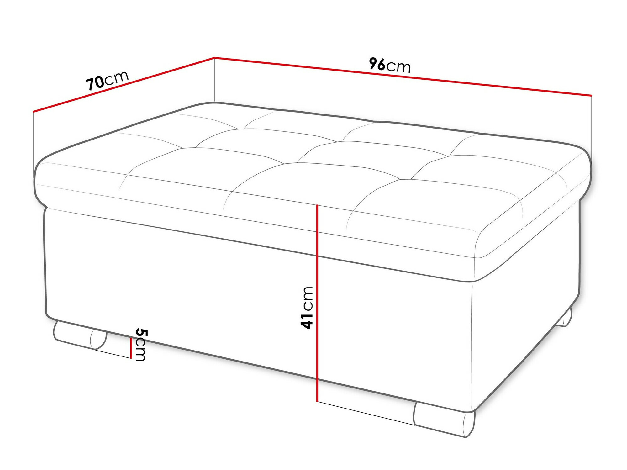 Mīkstais sols Comfivo 118 (Coral 75)