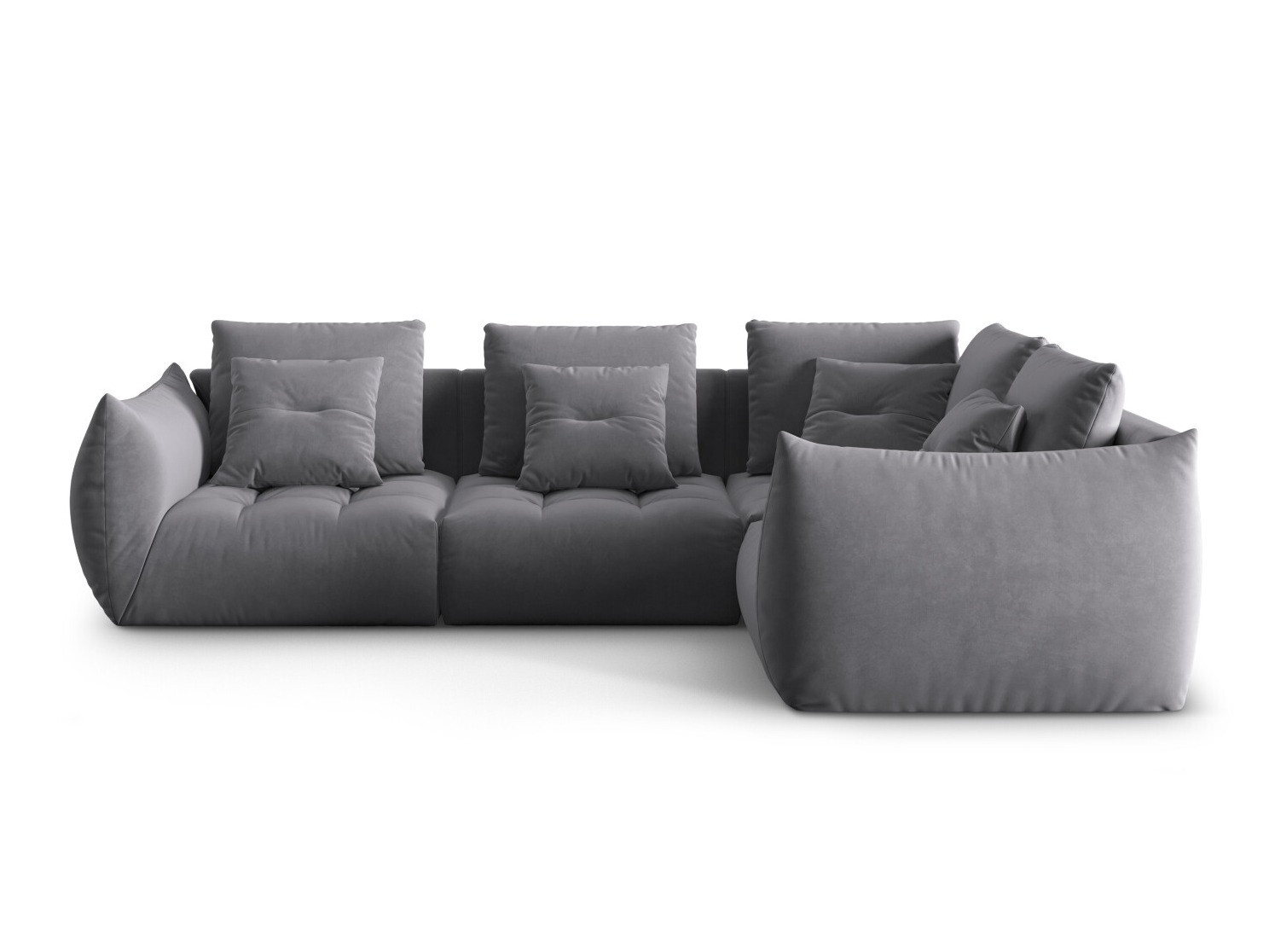 Stūra dīvāns Benorli 105 (Casino Graphite)