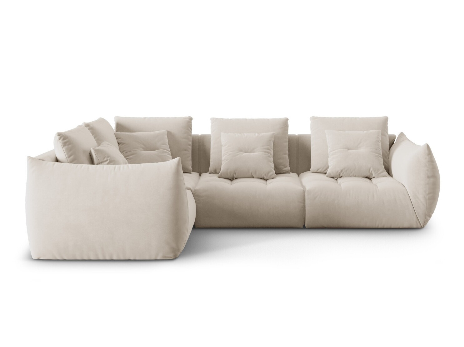 Stūra dīvāns Benorli 105 (Casino Sand)