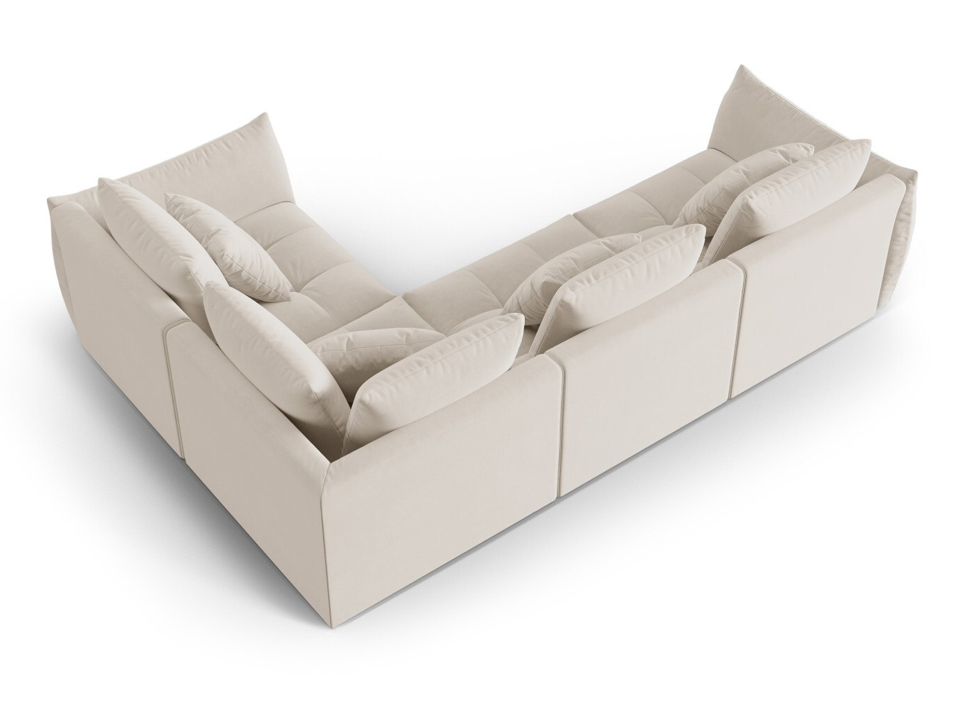 Stūra dīvāns Benorli 105 (Casino Sand)