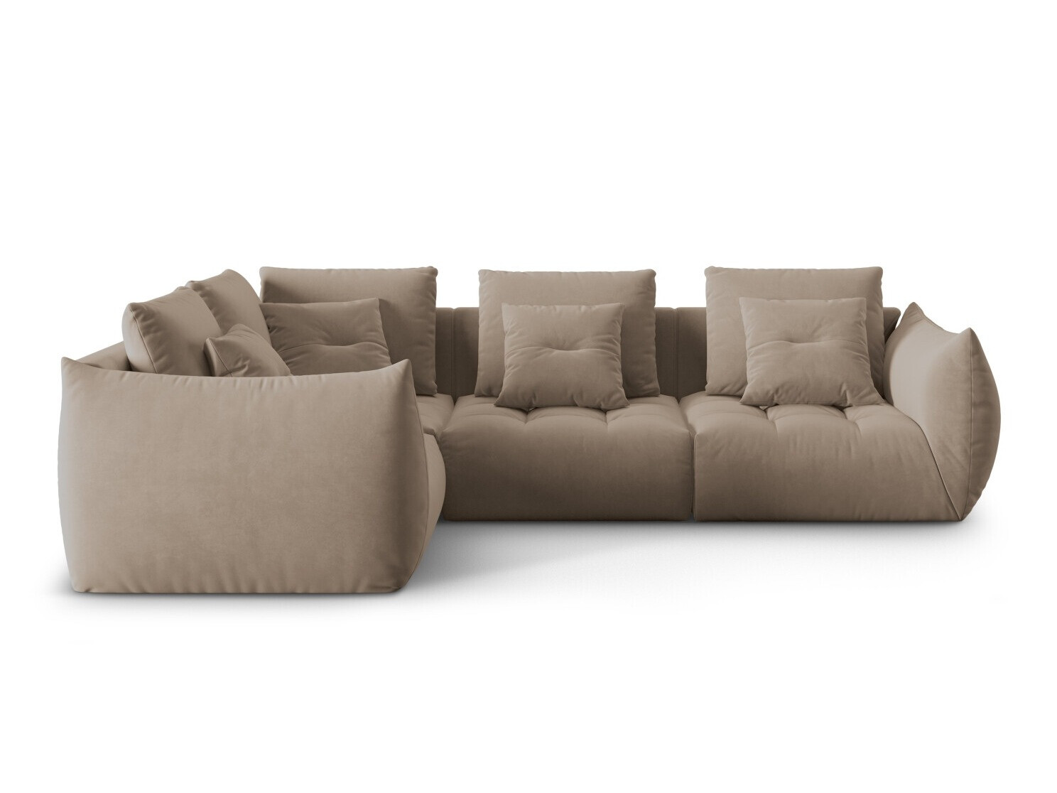 Stūra dīvāns Benorli 105 (Casino Taupe)