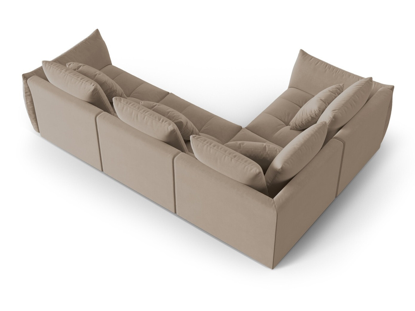 Stūra dīvāns Benorli 105 (Casino Taupe)