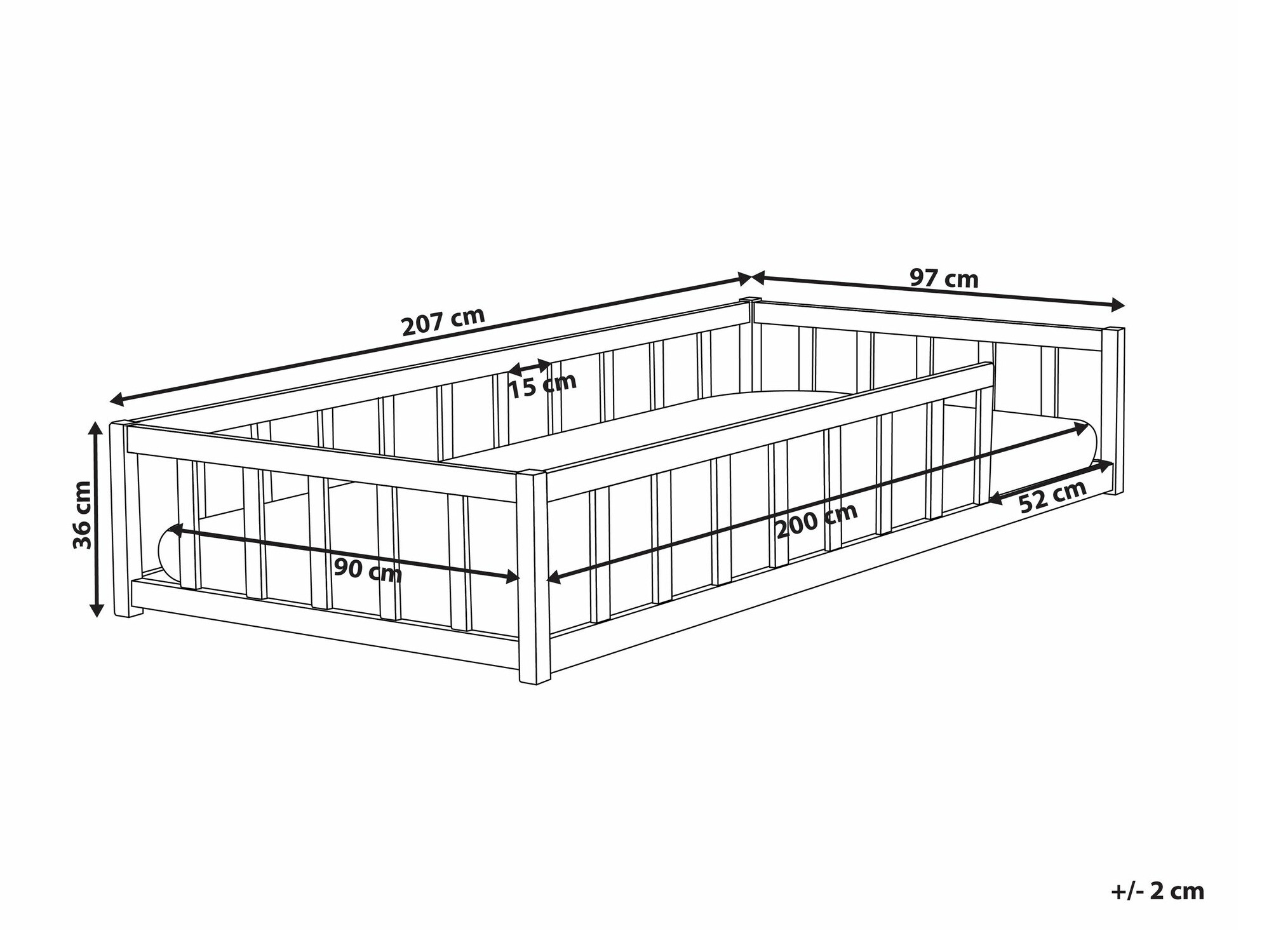 Gulta Berwyn 2580 (Gaišs koks)