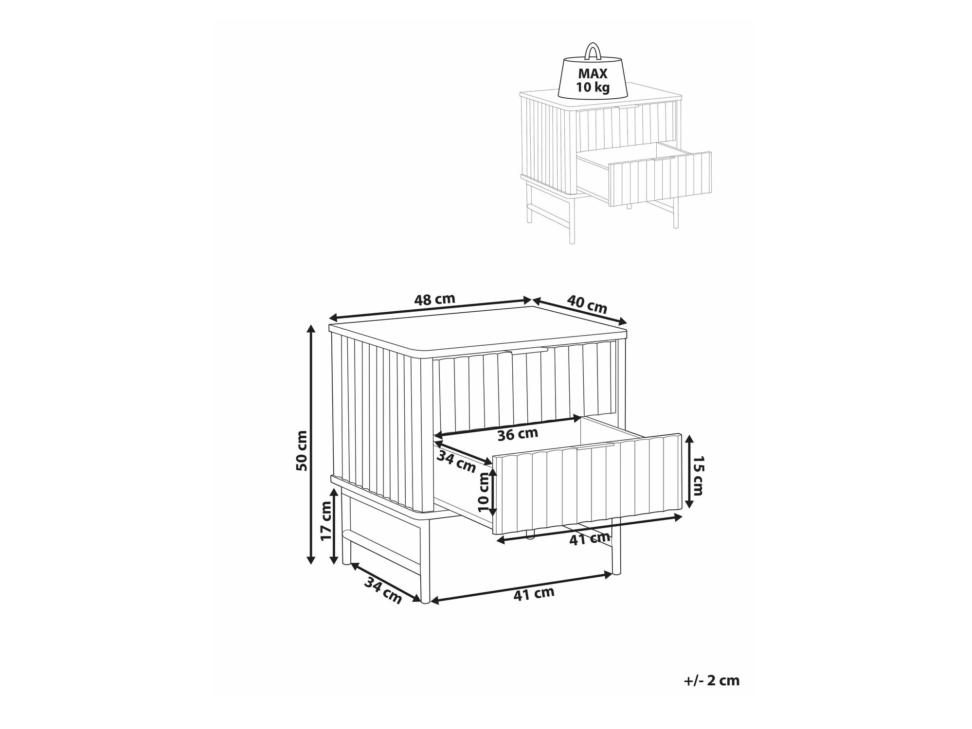 Naktsgaldiņš Berwyn 2578 (Melns)