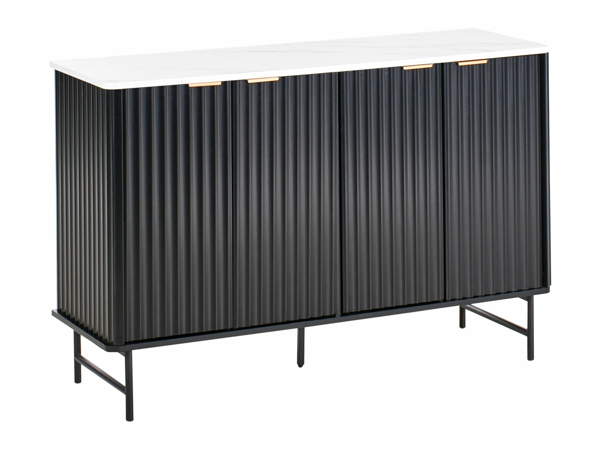 Skapis Berwyn 2577 (Melns + Balts marmors)