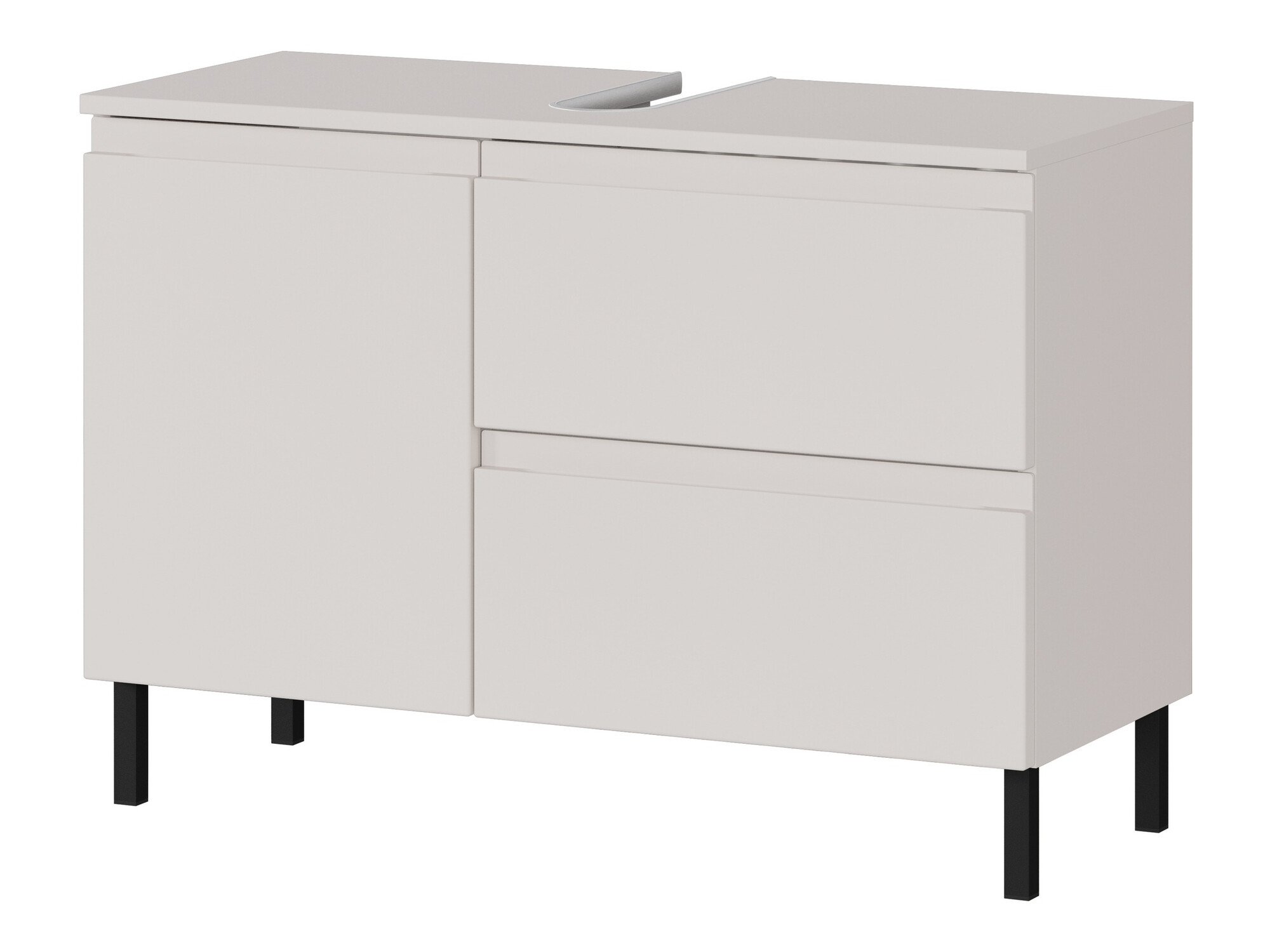 Stāvošs vannas istabas skapītis izlietnei Talmira 102 (Kašmirs)